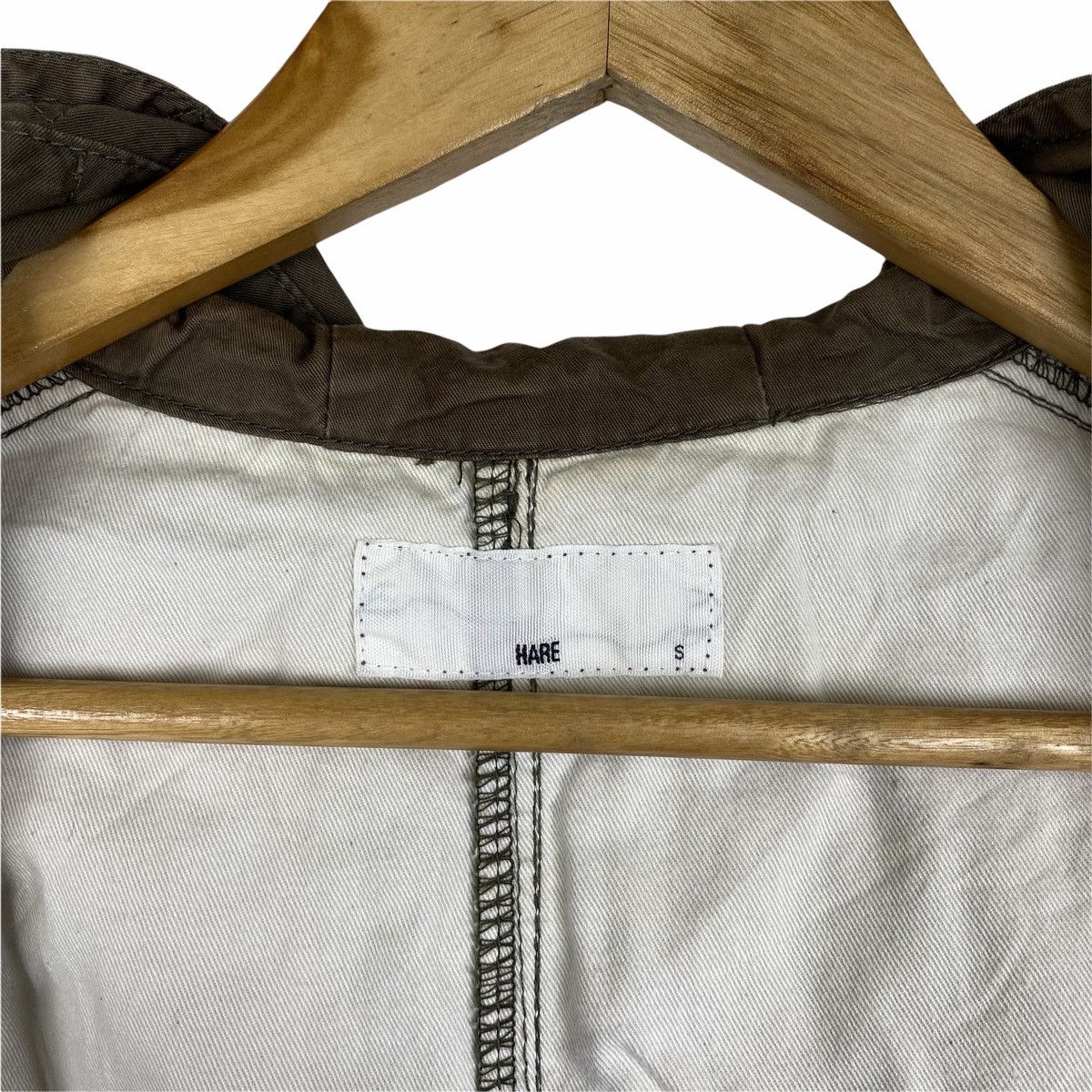 HARE × Japanese Brand × Vintage VINTAGE HARE JAPANESE BRAND HOODIE PARKAS JACKET Size US S / EU 44-46 / 1 - 9 Thumbnail