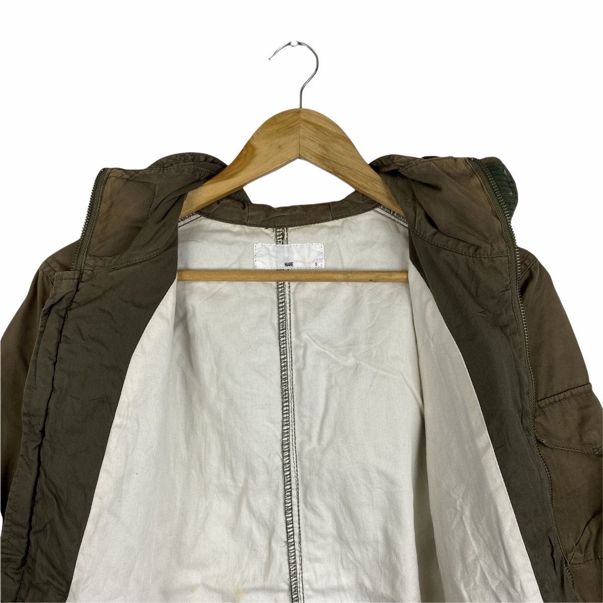 HARE × Japanese Brand × Vintage VINTAGE HARE JAPANESE BRAND HOODIE PARKAS JACKET Size US S / EU 44-46 / 1 - 8 Thumbnail