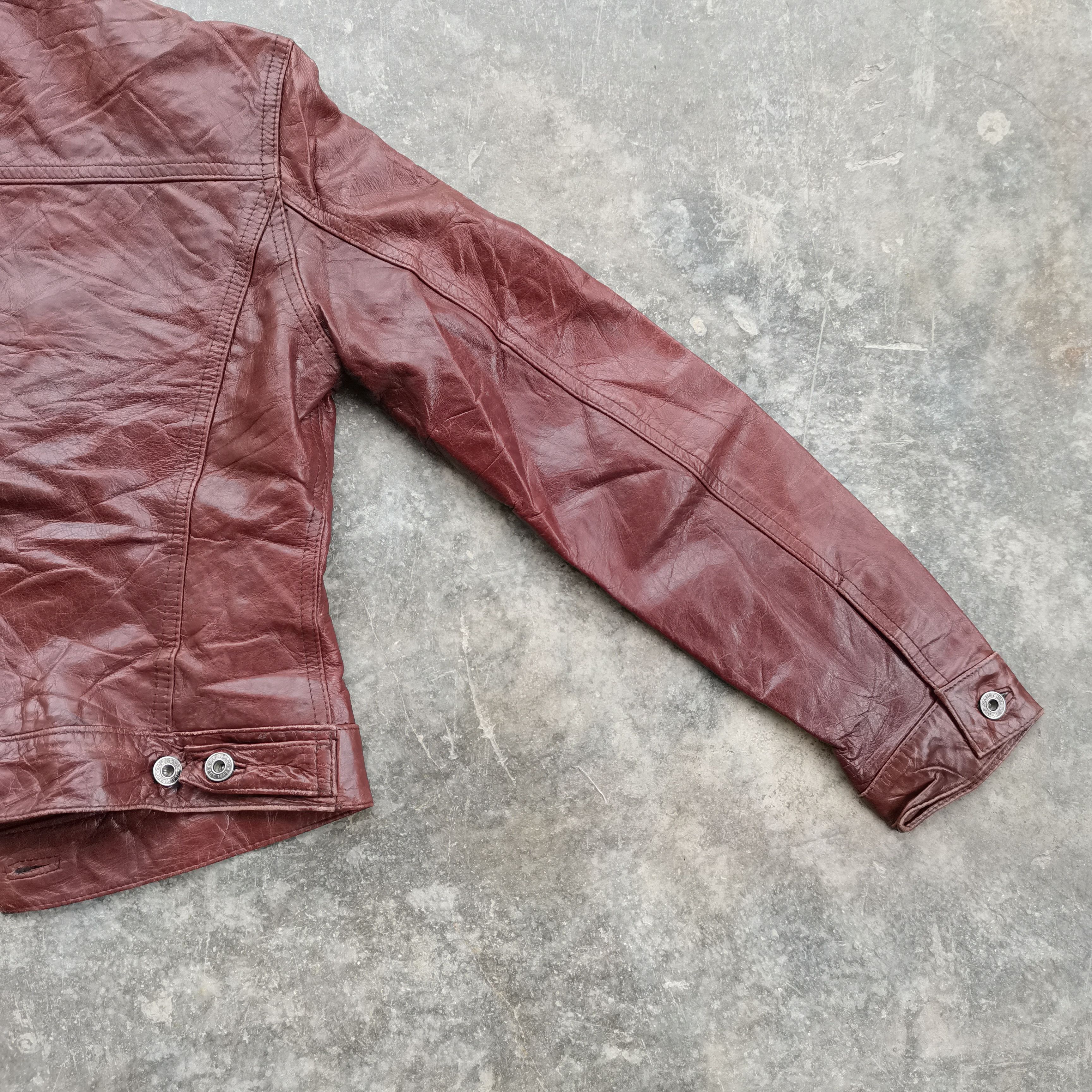 Gap × Vintage 🔥VINTAGE🔥GAP leather jacket Size XS / US 0-2 / IT 36-38 - 8 Thumbnail