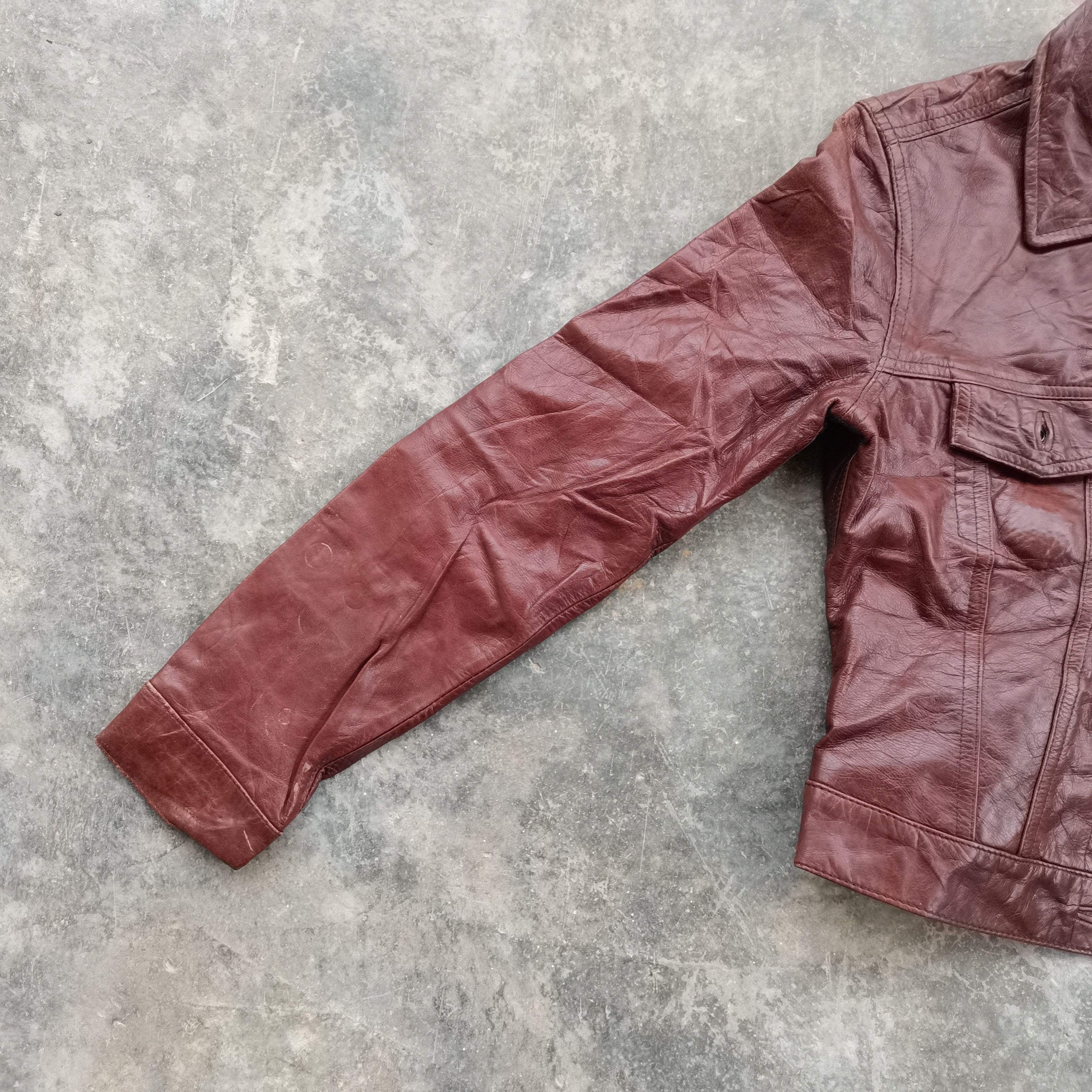 Gap × Vintage 🔥VINTAGE🔥GAP leather jacket Size XS / US 0-2 / IT 36-38 - 4 Thumbnail
