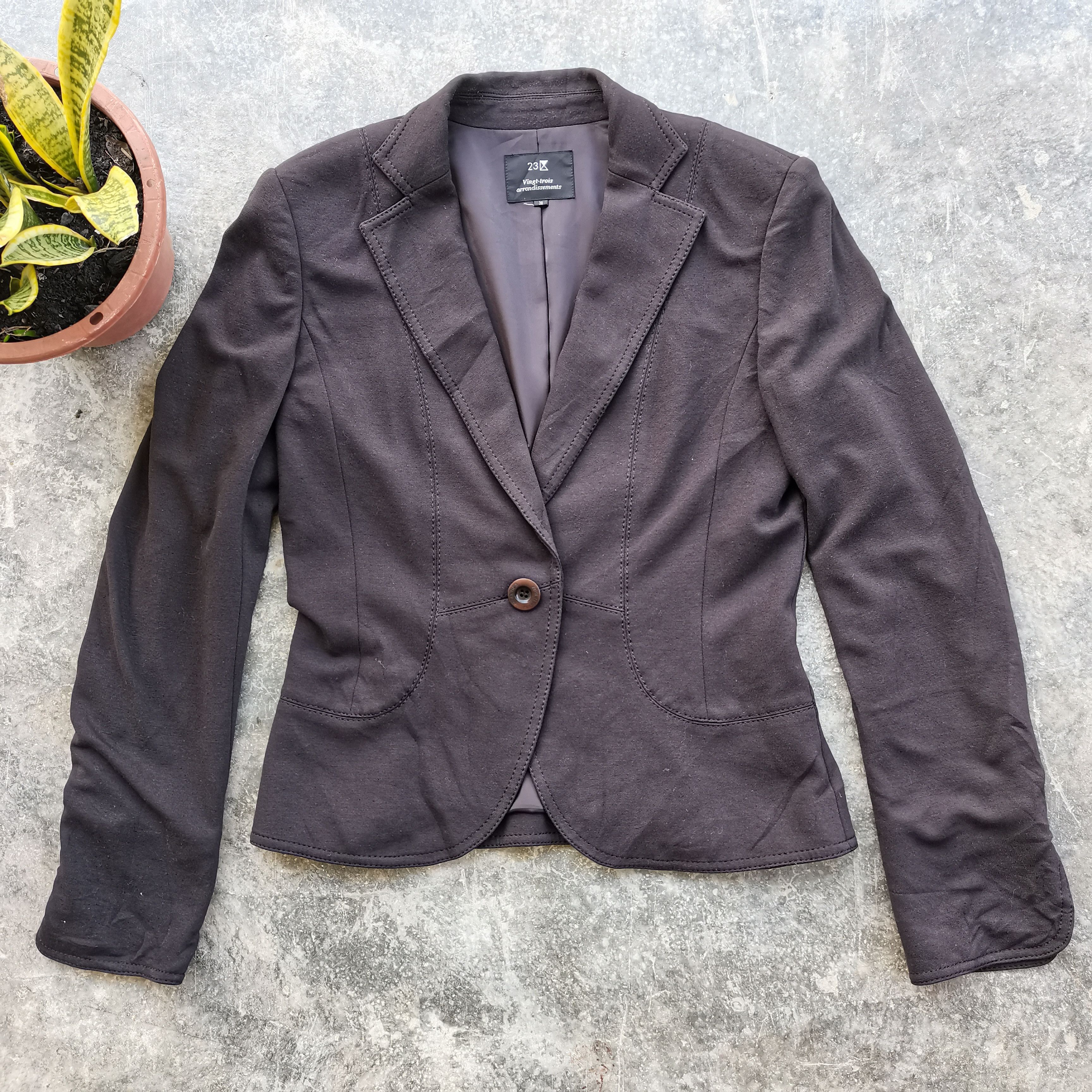 Vintage Vintage🔥 Vingt trois Cardigan Made In Italy Size M / US 6-8 / IT 42-44 - 1 Thumbnail