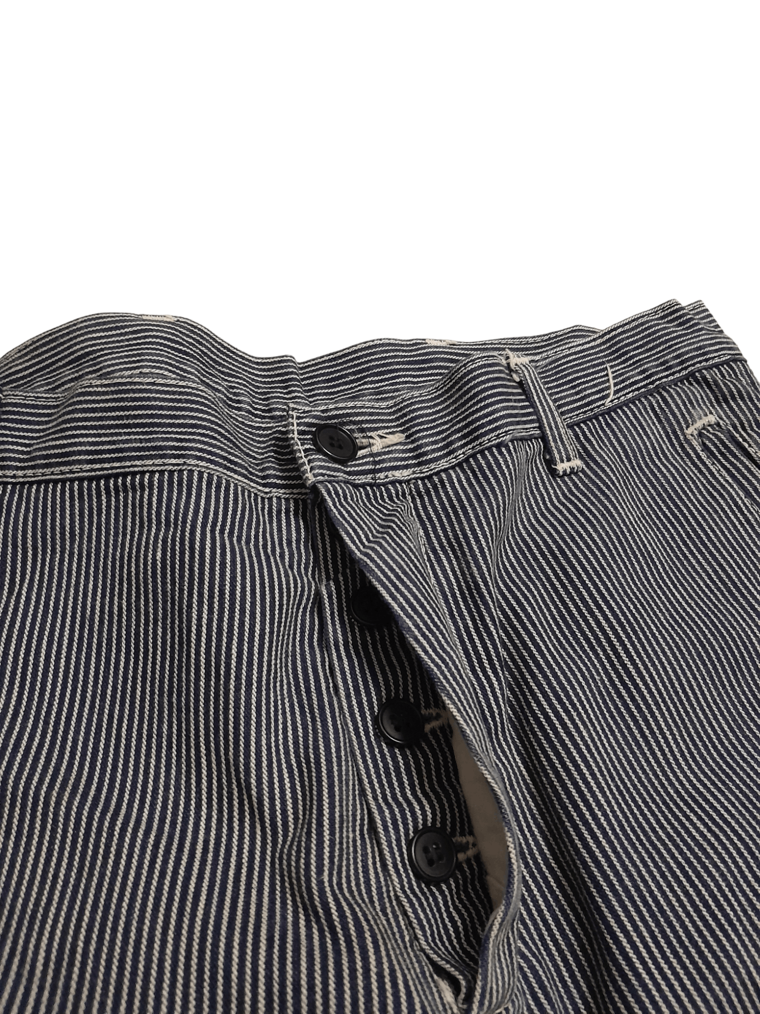 Japanese Brand 80s Hickory Denim Pant Japan (E970) w32 Size US 32 / EU 48 - 7 Thumbnail