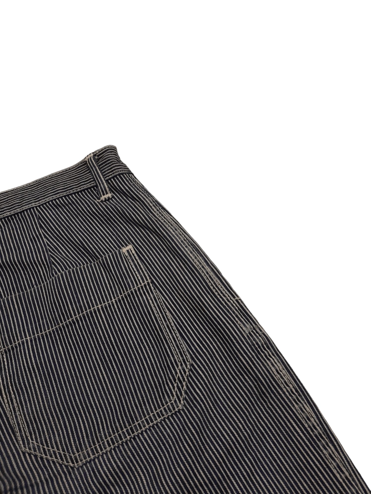 Japanese Brand 80s Hickory Denim Pant Japan (E970) w32 Size US 32 / EU 48 - 3 Thumbnail