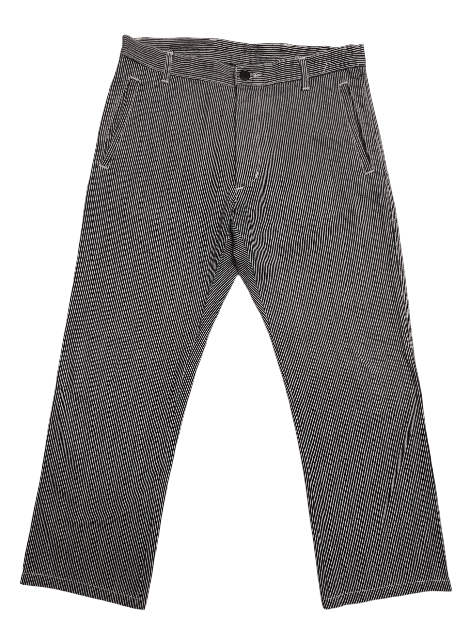 Japanese Brand 80s Hickory Denim Pant Japan (E970) w32 Size US 32 / EU 48 - 4 Thumbnail