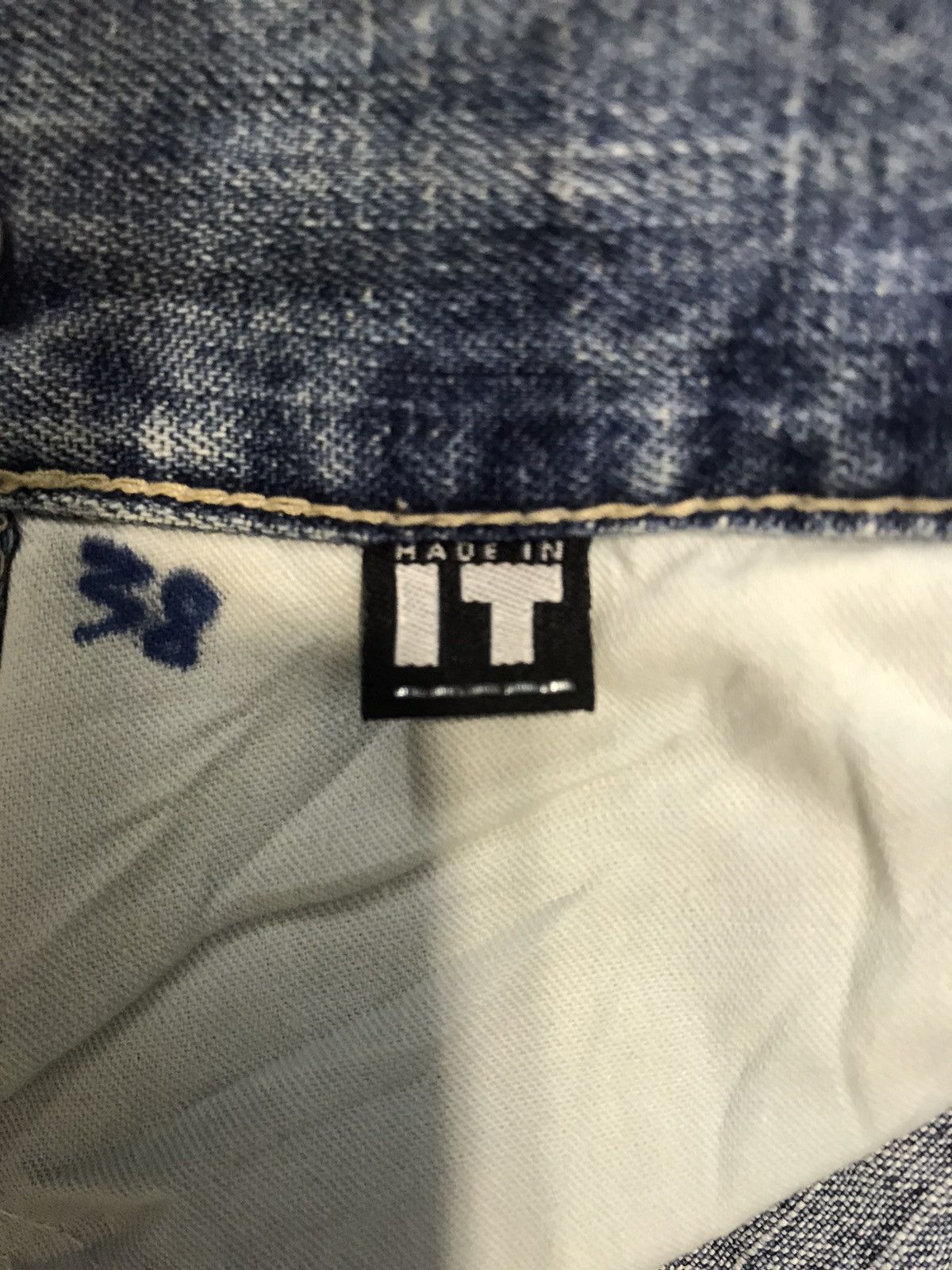 Versace Jeans Couture Versace Jeans Couture Ittierre Straight Cut Buttonfly Denim Size US 31 - 9 Thumbnail