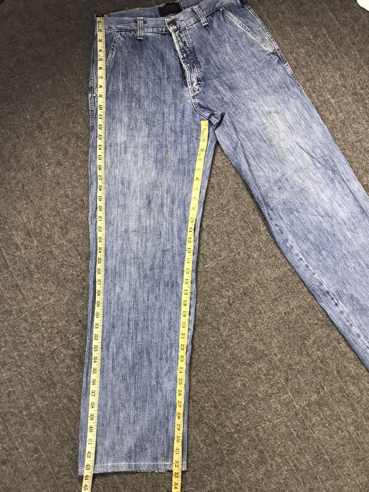 Versace Jeans Couture Versace Jeans Couture Ittierre Straight Cut Buttonfly Denim Size US 31 - 13 Thumbnail
