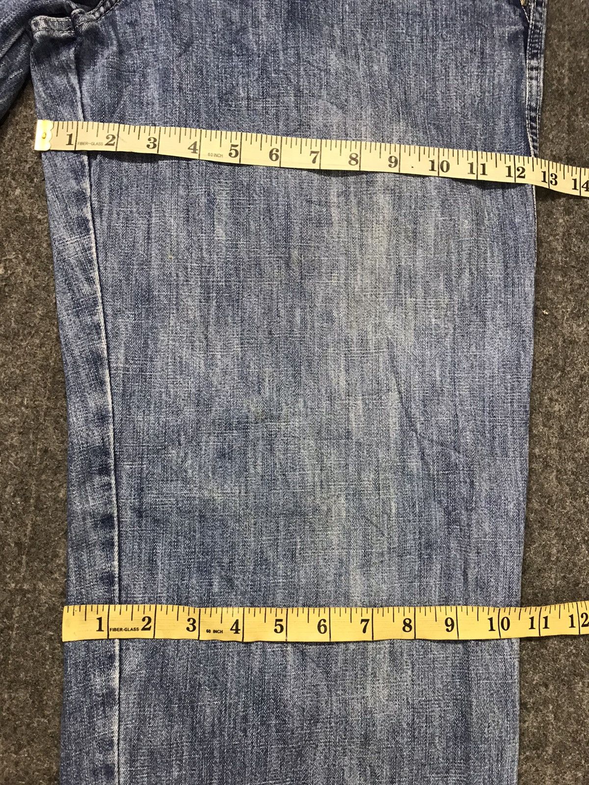 Versace Jeans Couture Versace Jeans Couture Ittierre Straight Cut Buttonfly Denim Size US 31 - 14 Thumbnail