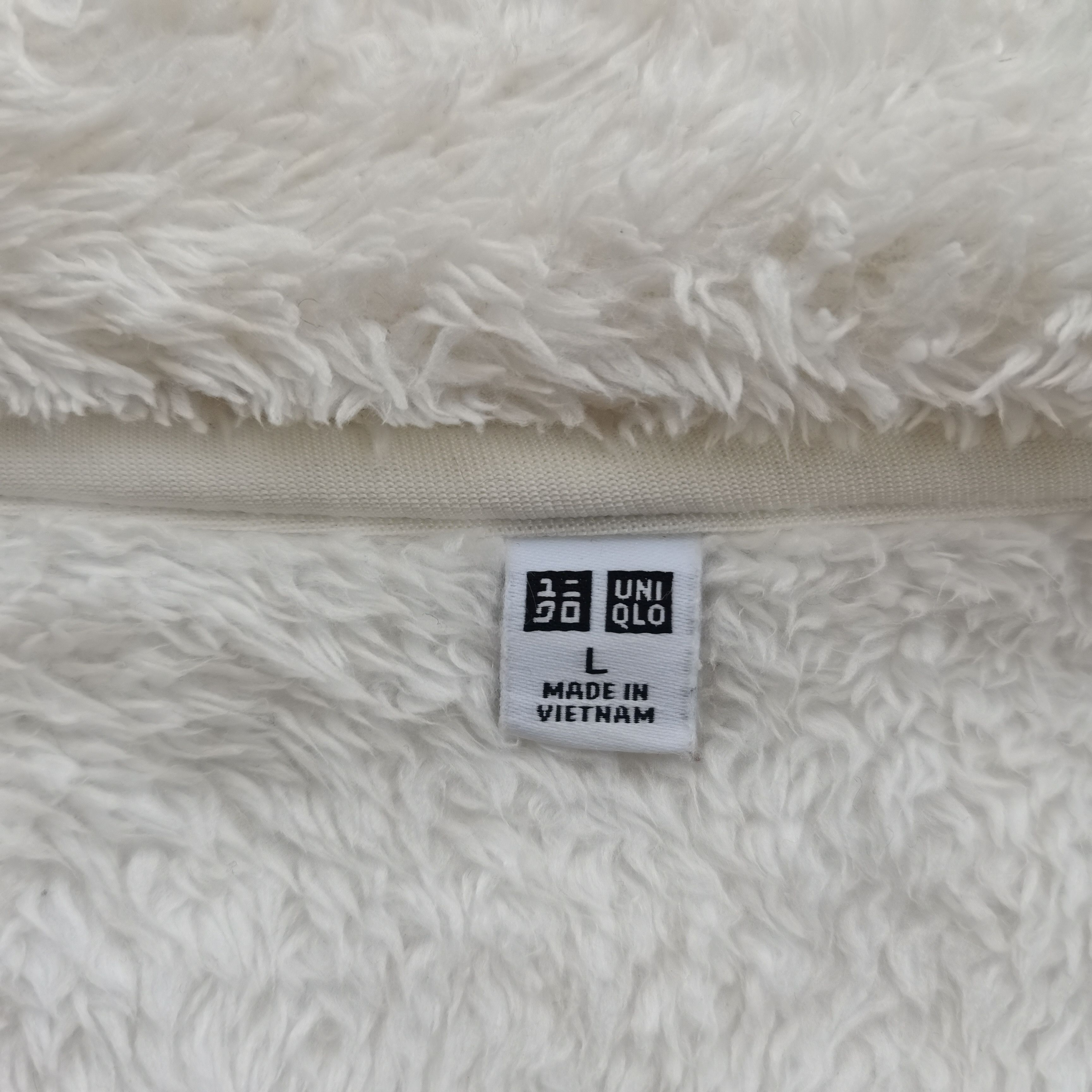 Japanese Brand × Uniqlo × Vintage UNIQLO Fleece Zipper Up Jacket Size L / US 10 / IT 46 - 16 Thumbnail