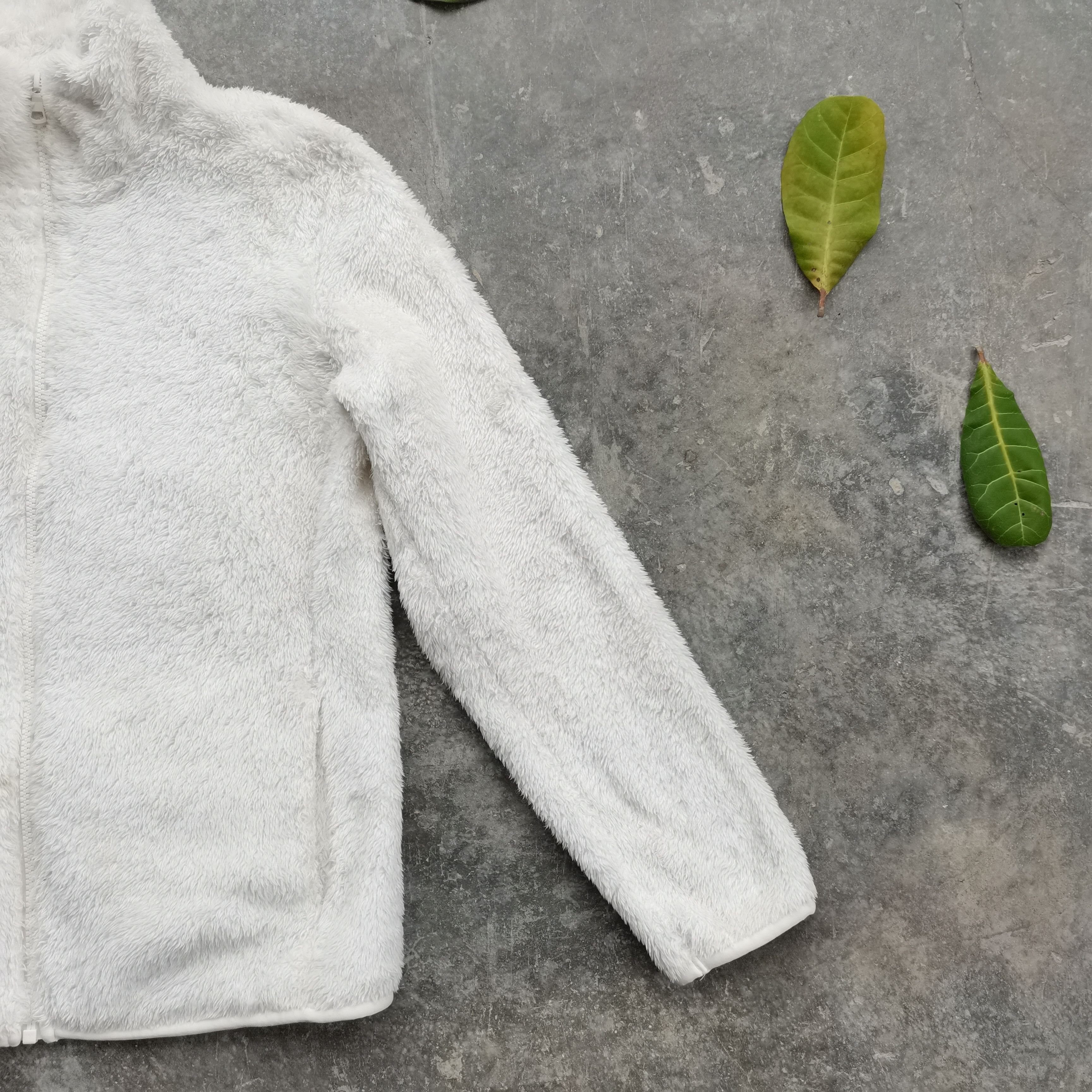 Japanese Brand × Uniqlo × Vintage UNIQLO Fleece Zipper Up Jacket Size L / US 10 / IT 46 - 5 Thumbnail