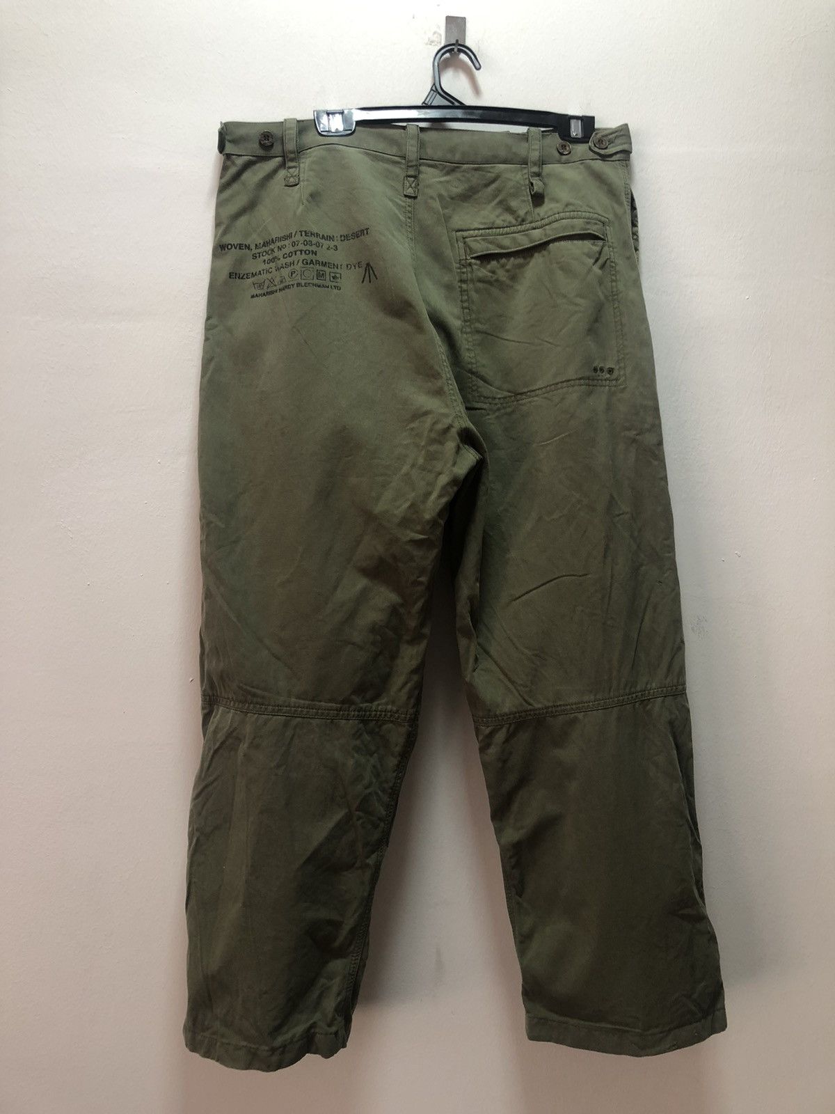 Maharishi Vintage MAHARISHI Pants Desert 2007 Woven Military Size US 33 - 2 Thumbnail