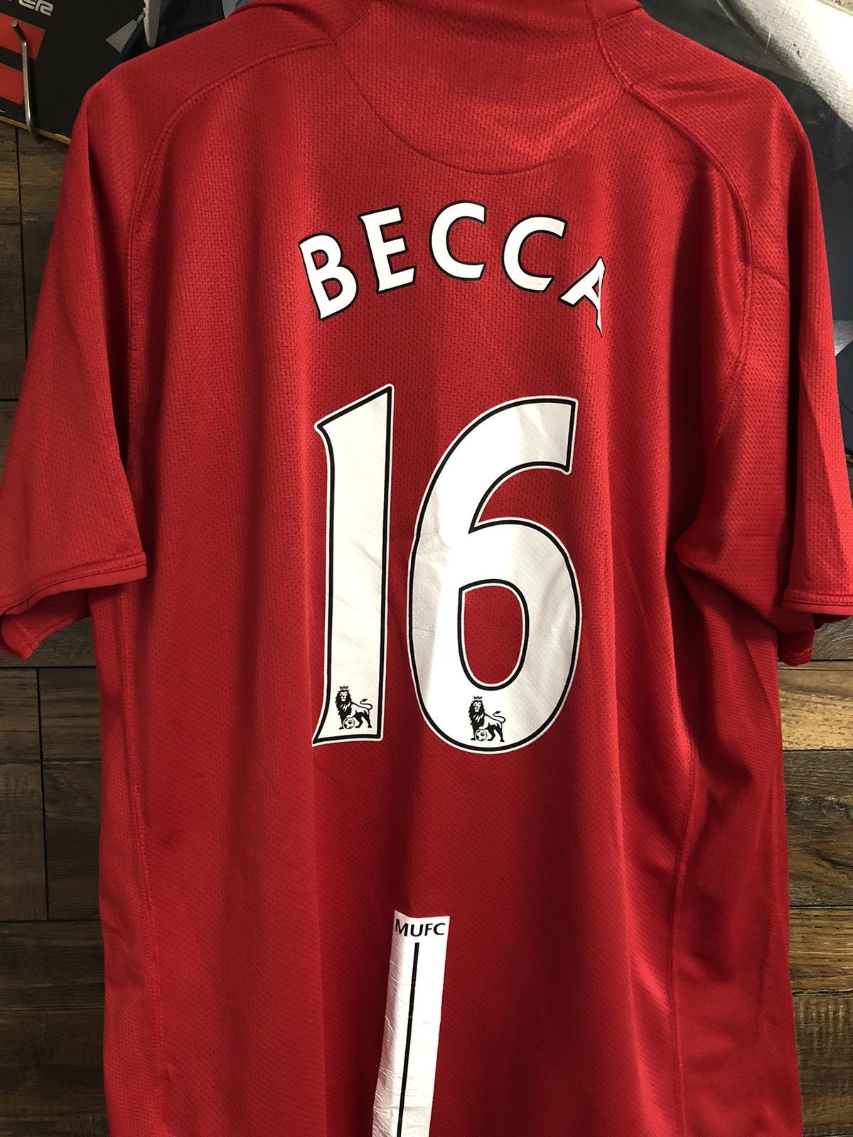Nike Manchester united 2007/09 Football Shirt soccer jersey Nike Size US XL / EU 56 / 4 - 8 Thumbnail