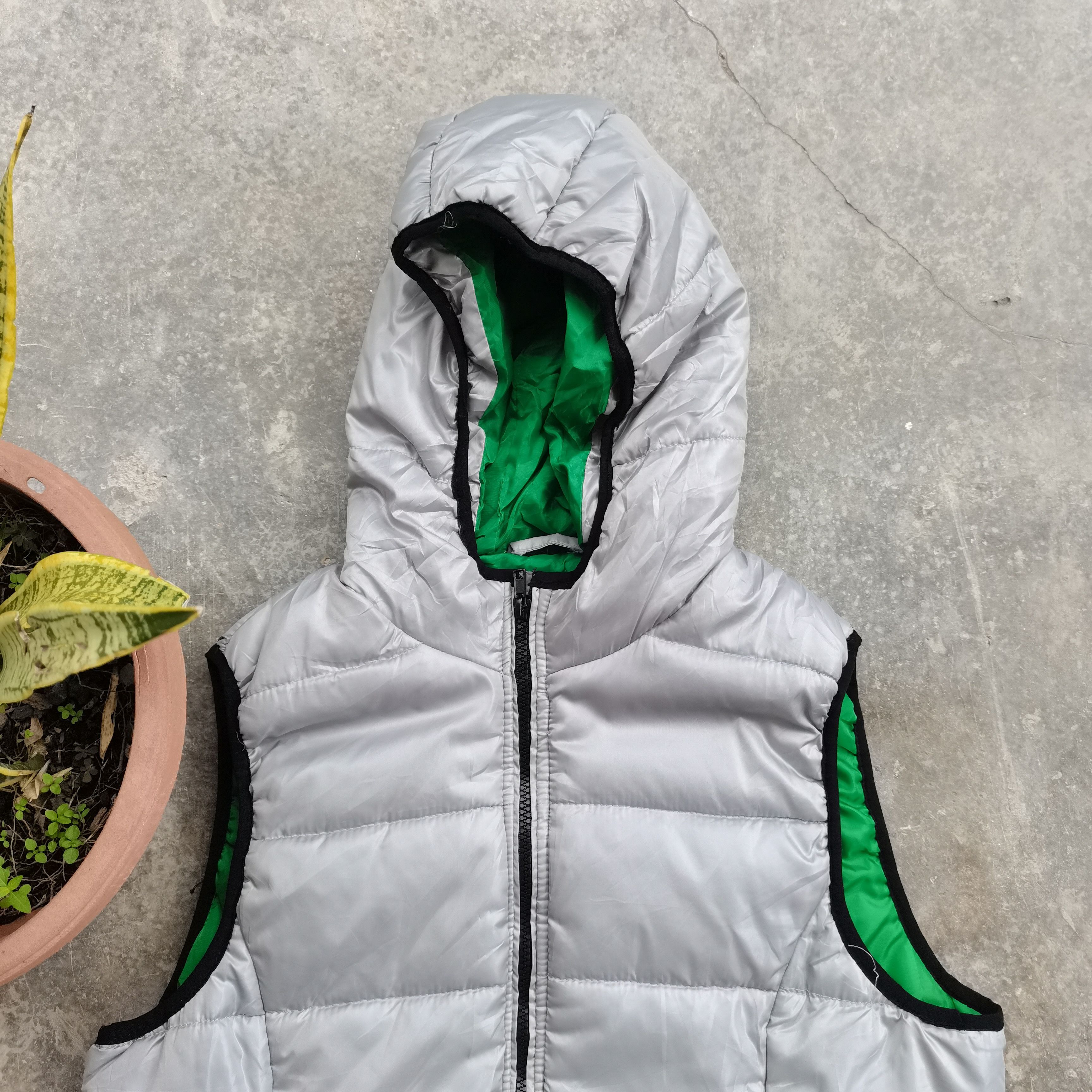 Aeropostale × Vintage AEROPOSTALE Tank Top Sleeveless Puffer Hoodie Jacket Size US M / EU 48-50 / 2 - 4 Thumbnail