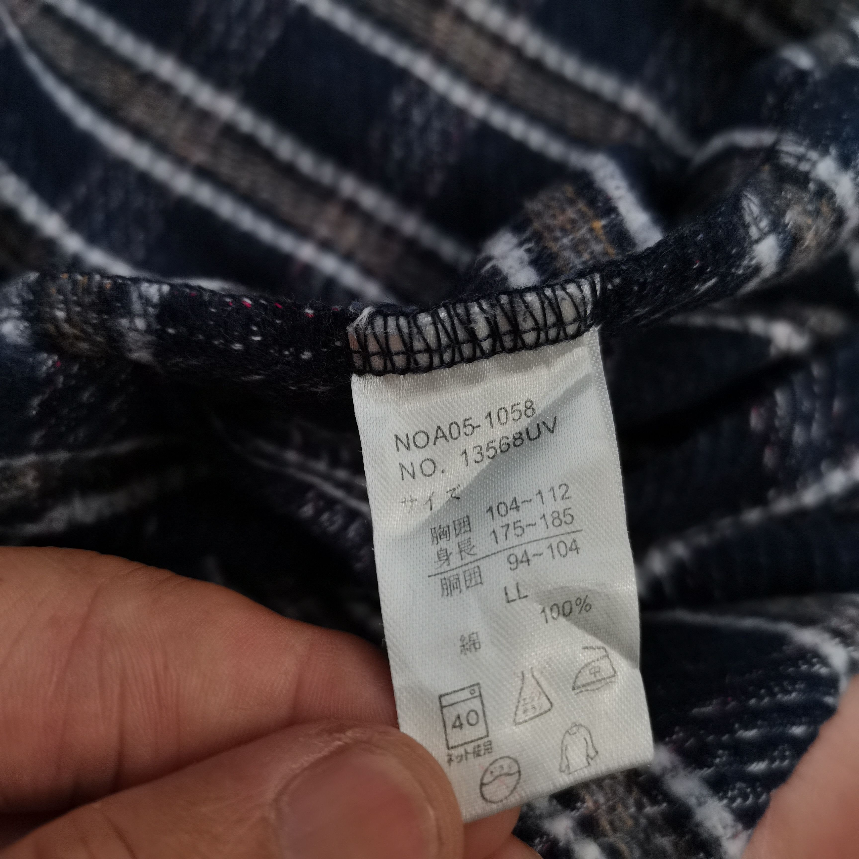 Homespun Knitwear × Renoma × Vintage Vintage RENOMA Plaid Stripes Button Up Knitwear Size US XXL / EU 58 / 5 - 10 Thumbnail