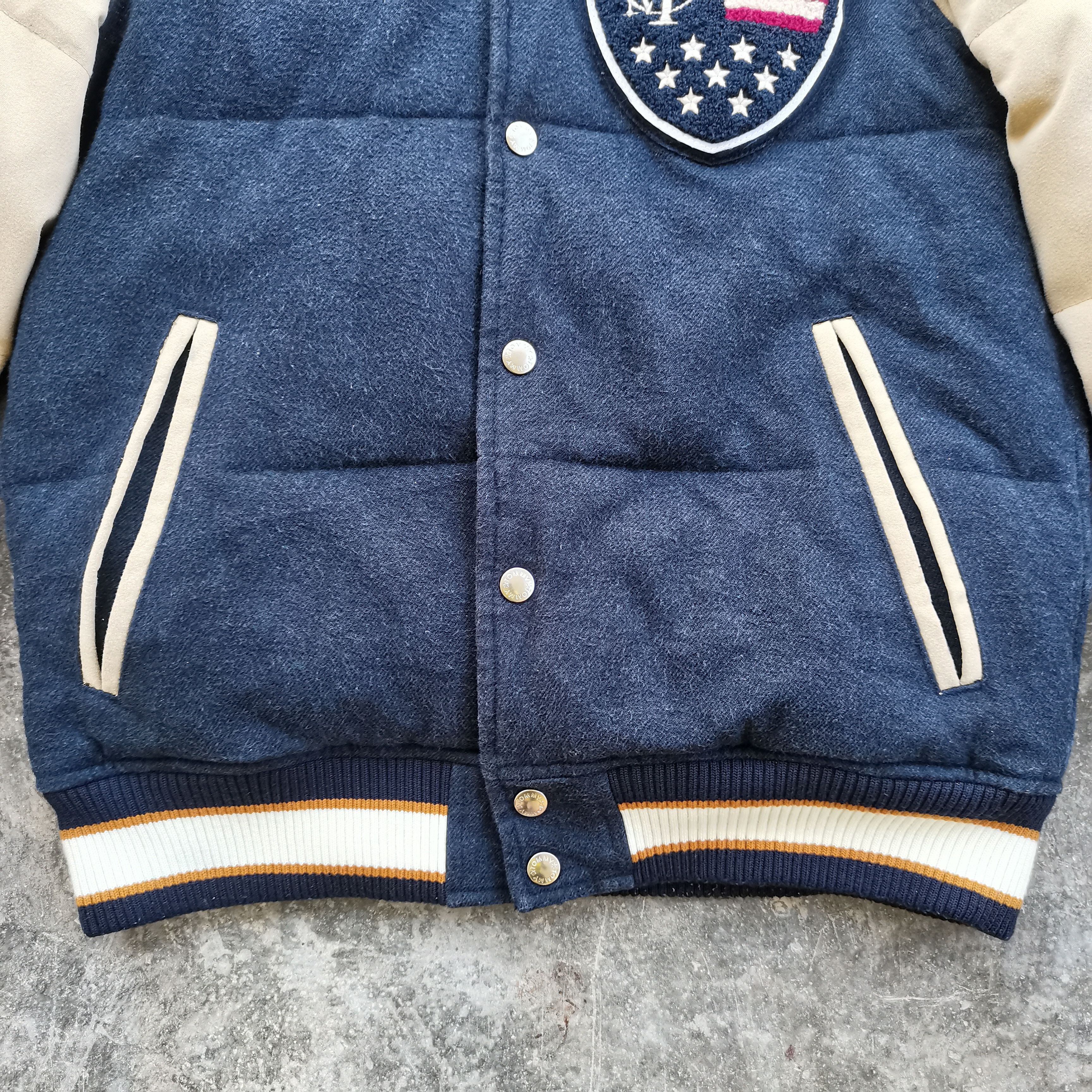 Tommy Hilfiger × Vintage Steals🔥Vintage TOMMY Varsity Hoodie Jacket Size US M / EU 48-50 / 2 - 4 Thumbnail