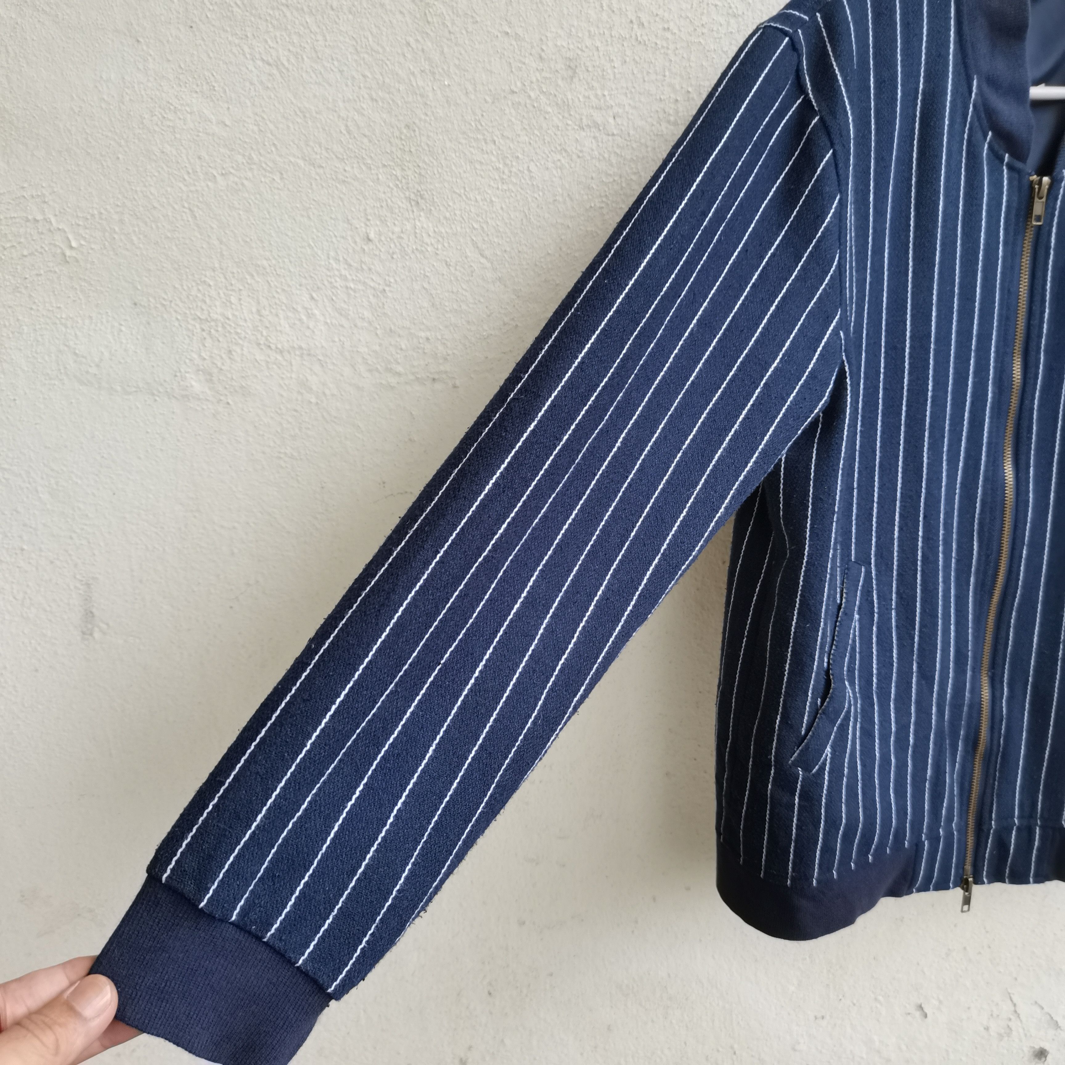 URBAN RESEARCH DOORS × Vintage 🔥Vintage🔥 URBAN RESEARCH Stripes Zipper Up Jacket Size US M / EU 48-50 / 2 - 6 Thumbnail