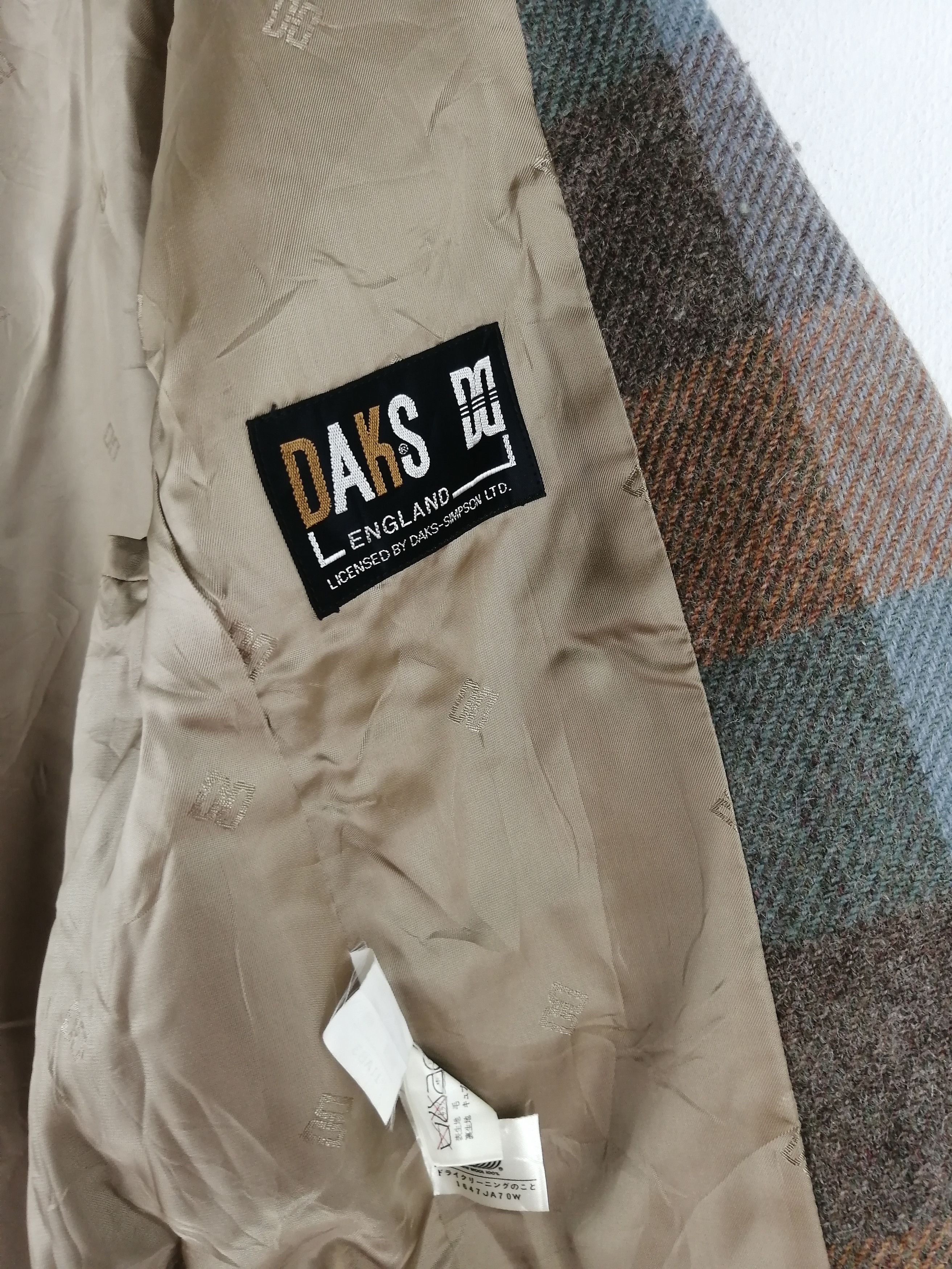 DAKS DAKS LONDON WOOL COAT Size US M / EU 48-50 / 2 - 6 Thumbnail