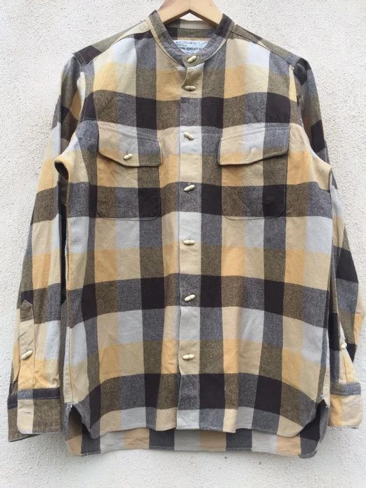 🔥 COTTON CHECK FARM SHIRT - 2004 AUTUMN & WINTER