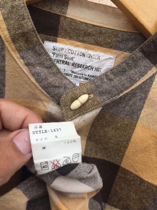 🔥 COTTON CHECK FARM SHIRT - 2004 AUTUMN & WINTER