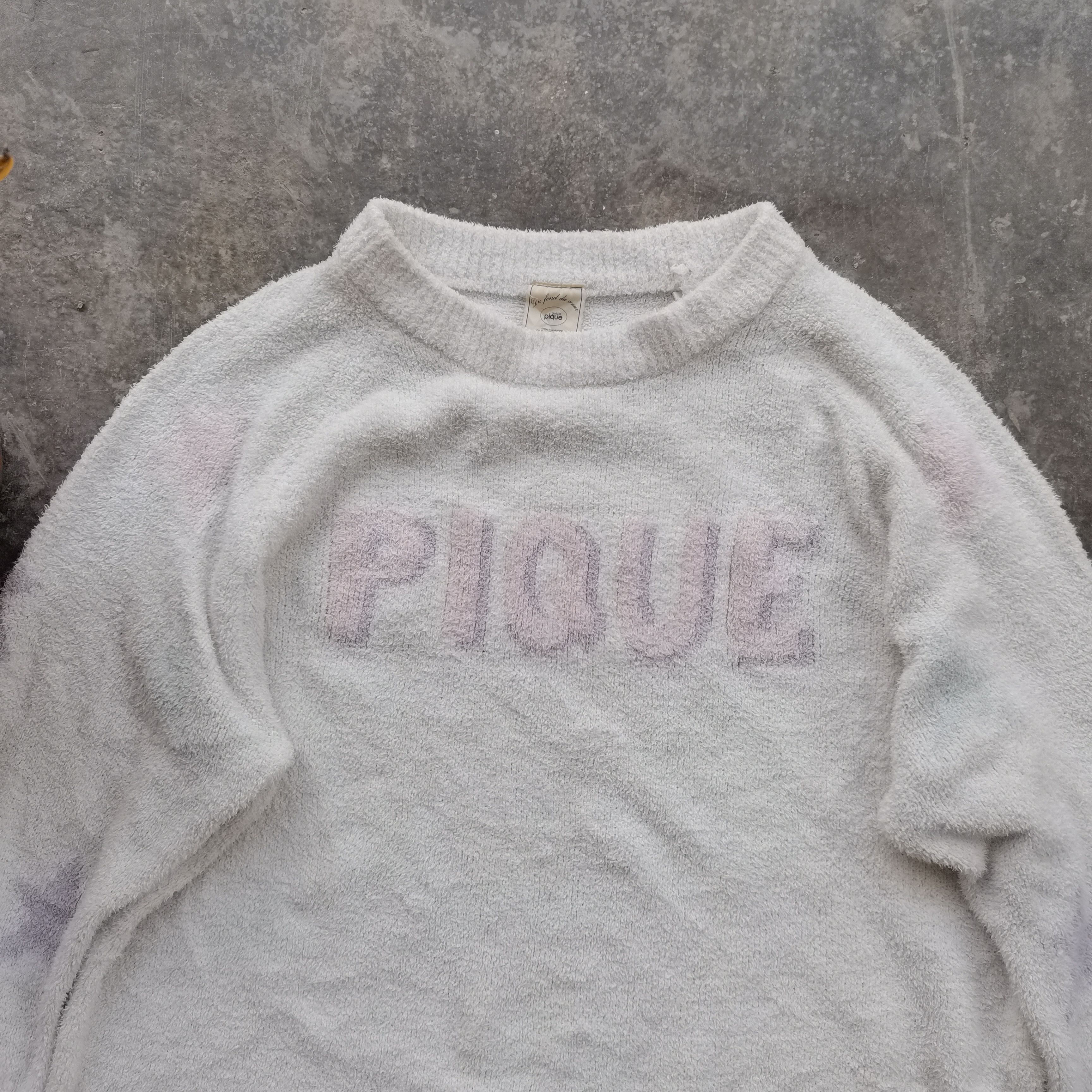 Japanese Brand × Vintage Vintage GELATO PIQUE Fleece Long Sweatshirt Size US L / EU 52-54 / 3 - 2 Thumbnail