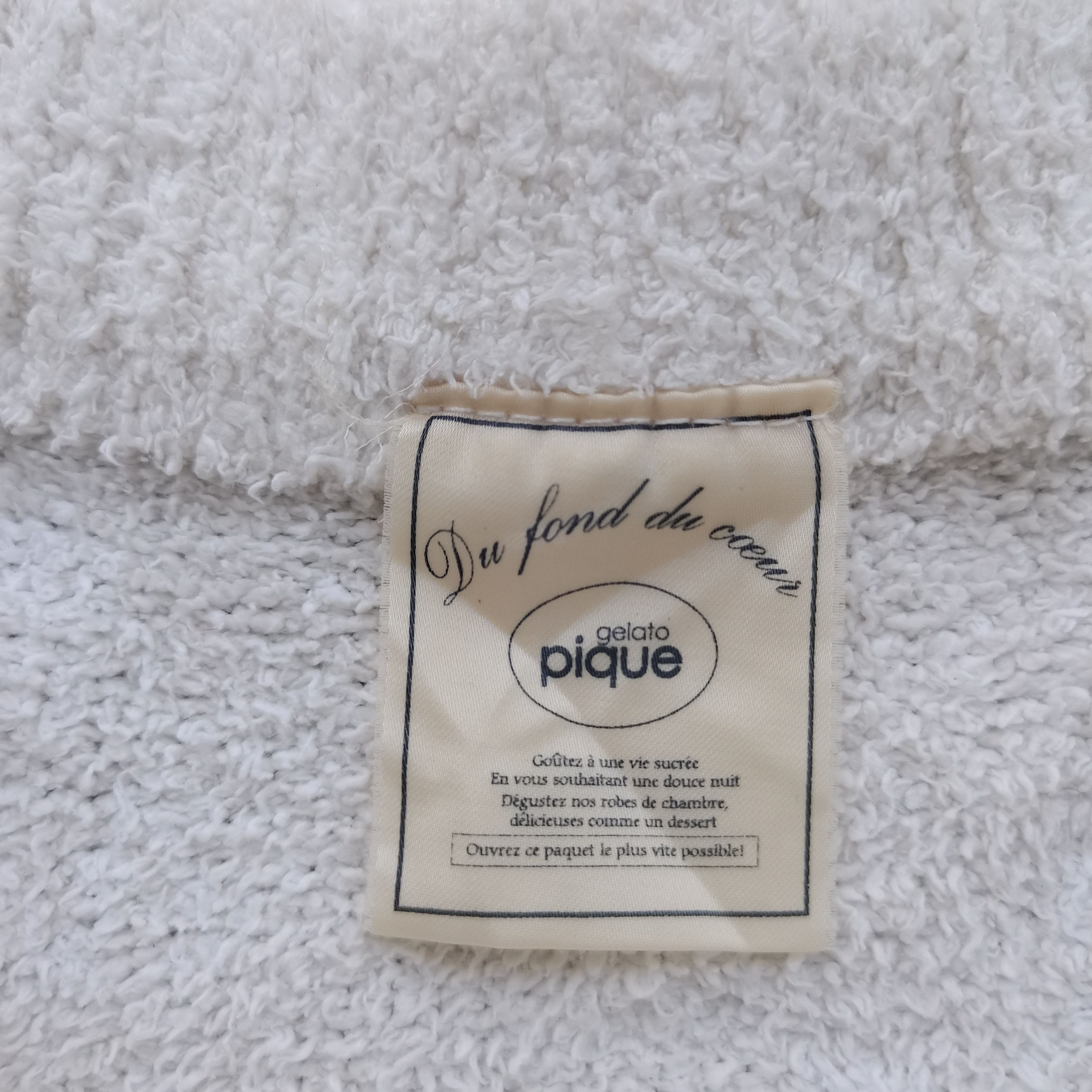 Japanese Brand × Vintage Vintage GELATO PIQUE Fleece Long Sweatshirt Size US L / EU 52-54 / 3 - 13 Thumbnail