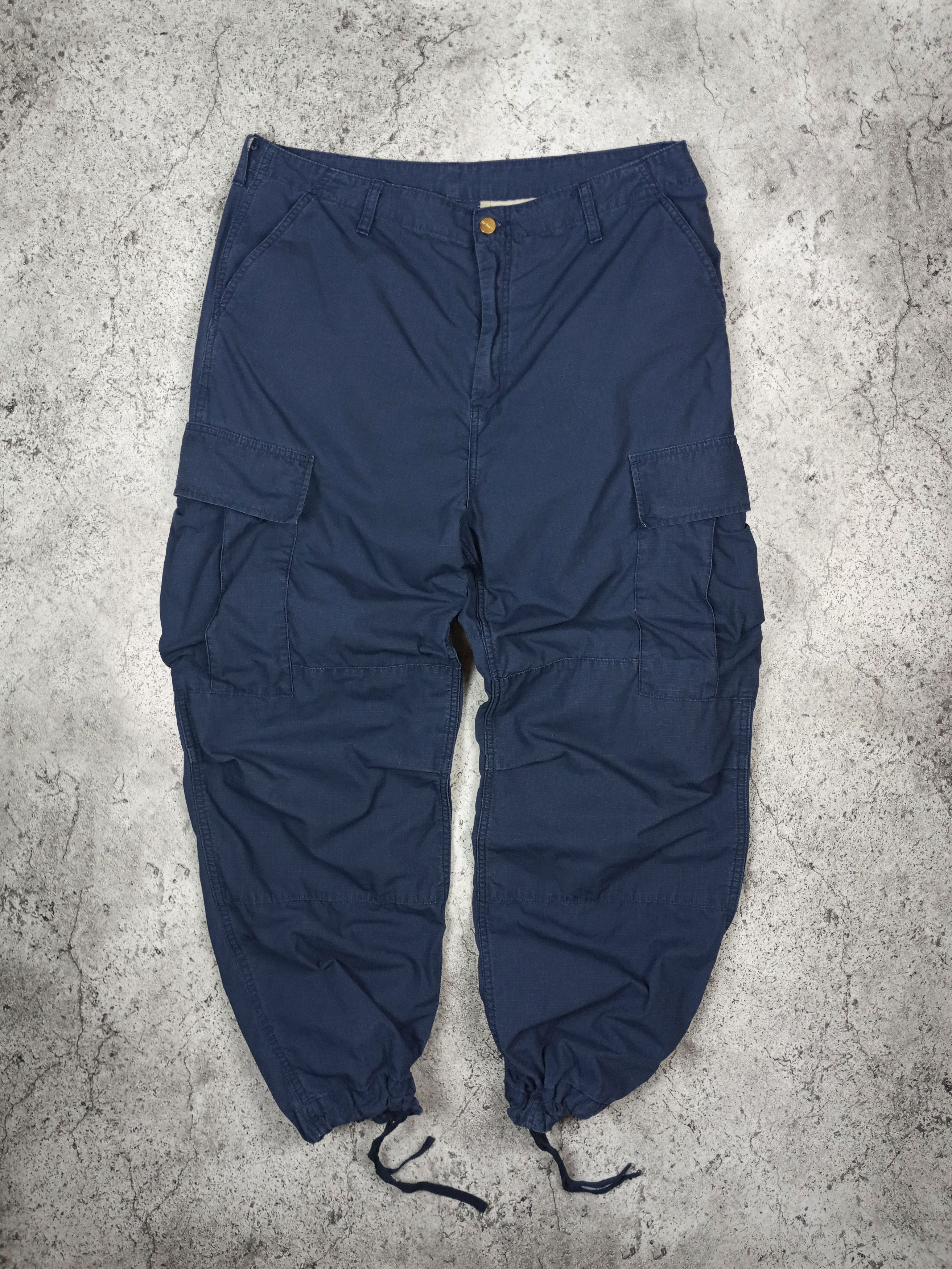 Carhartt Wip 🔥 Carhartt Wip Vintage Cargo Pants Travis Scott Style 🔥 Size US 36 / EU 52 - 6 Thumbnail