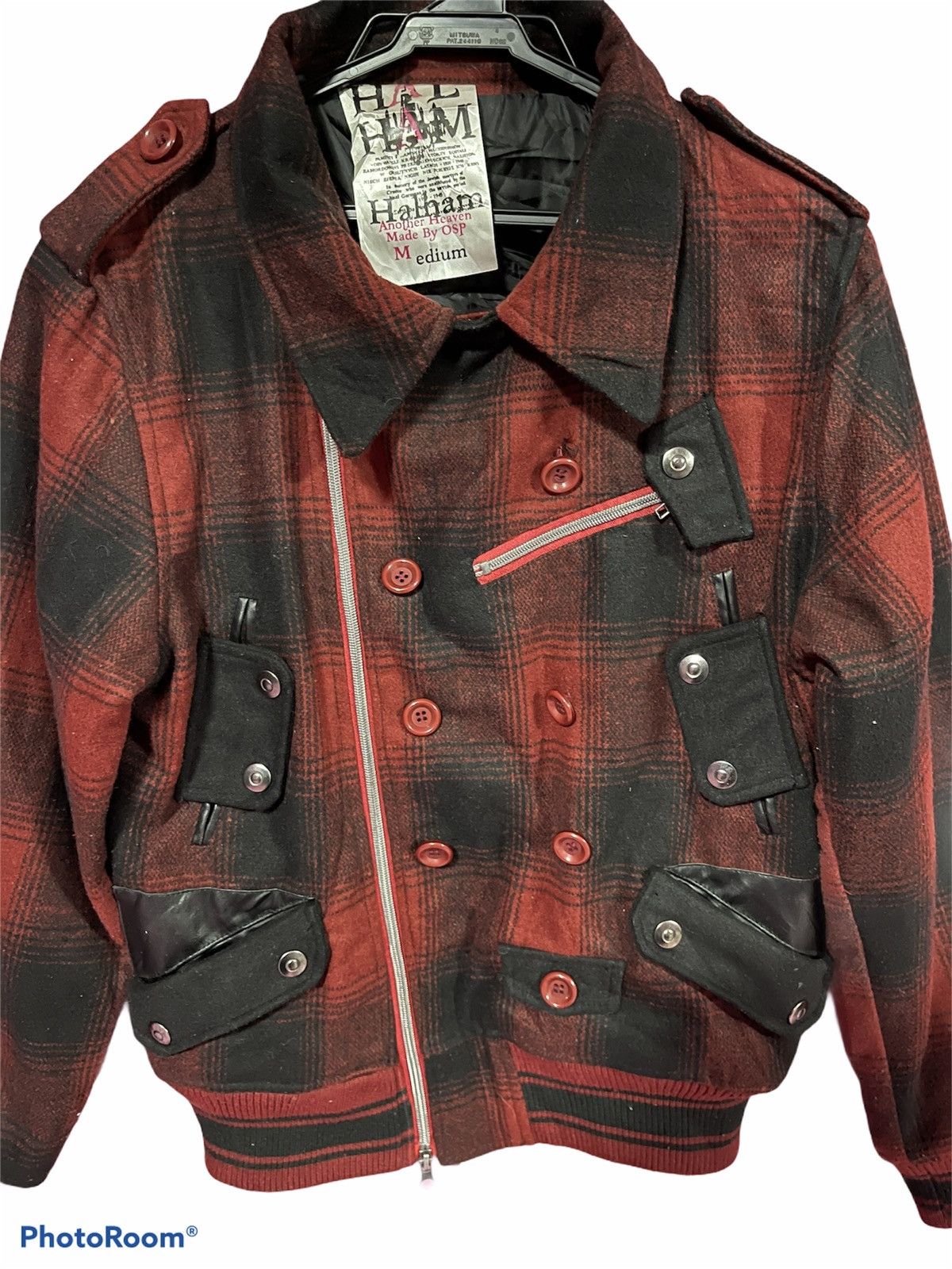 Japanese Brand HALHAM JACKET WOOL JAPAN Size US M / EU 48-50 / 2 - 3 Thumbnail