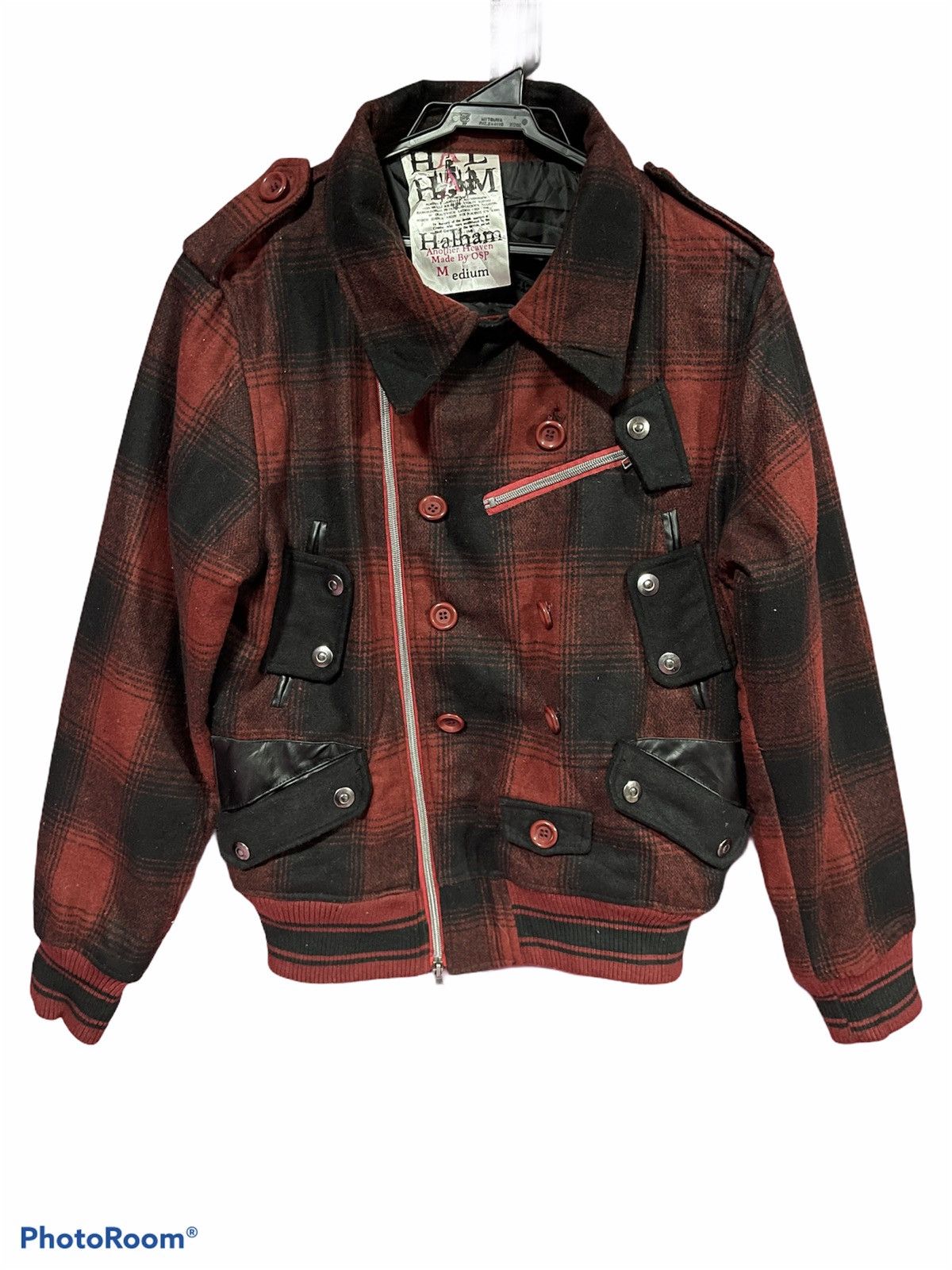 Japanese Brand HALHAM JACKET WOOL JAPAN Size US M / EU 48-50 / 2 - 4 Thumbnail