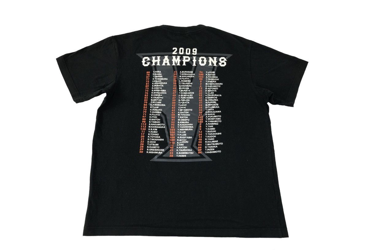 Adidas × Giant × MLB Adidas Yomiuri Giant Central League 2009 Champion K1180j Size US M / EU 48-50 / 2 - 1 Thumbnail