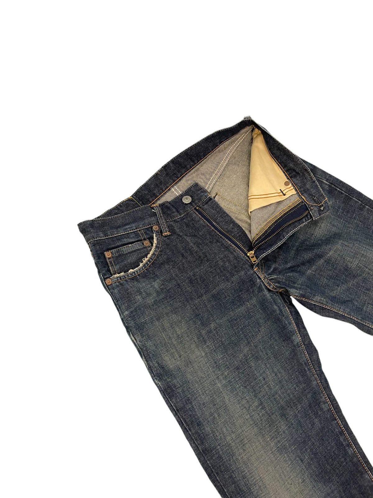 Edwin Flare Jeans Edwin Japan Denim Bell Bottom 1🟦4 Size US 29 - 11 Thumbnail