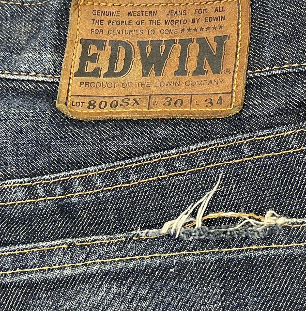 Edwin Flare Jeans Edwin Japan Denim Bell Bottom 1🟦4 Size US 29 - 21 Thumbnail