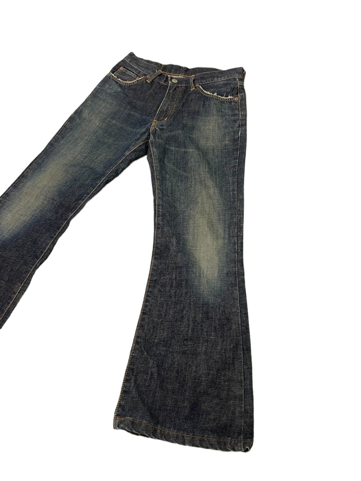Edwin Flare Jeans Edwin Japan Denim Bell Bottom 1🟦4 Size US 29 - 1 Thumbnail