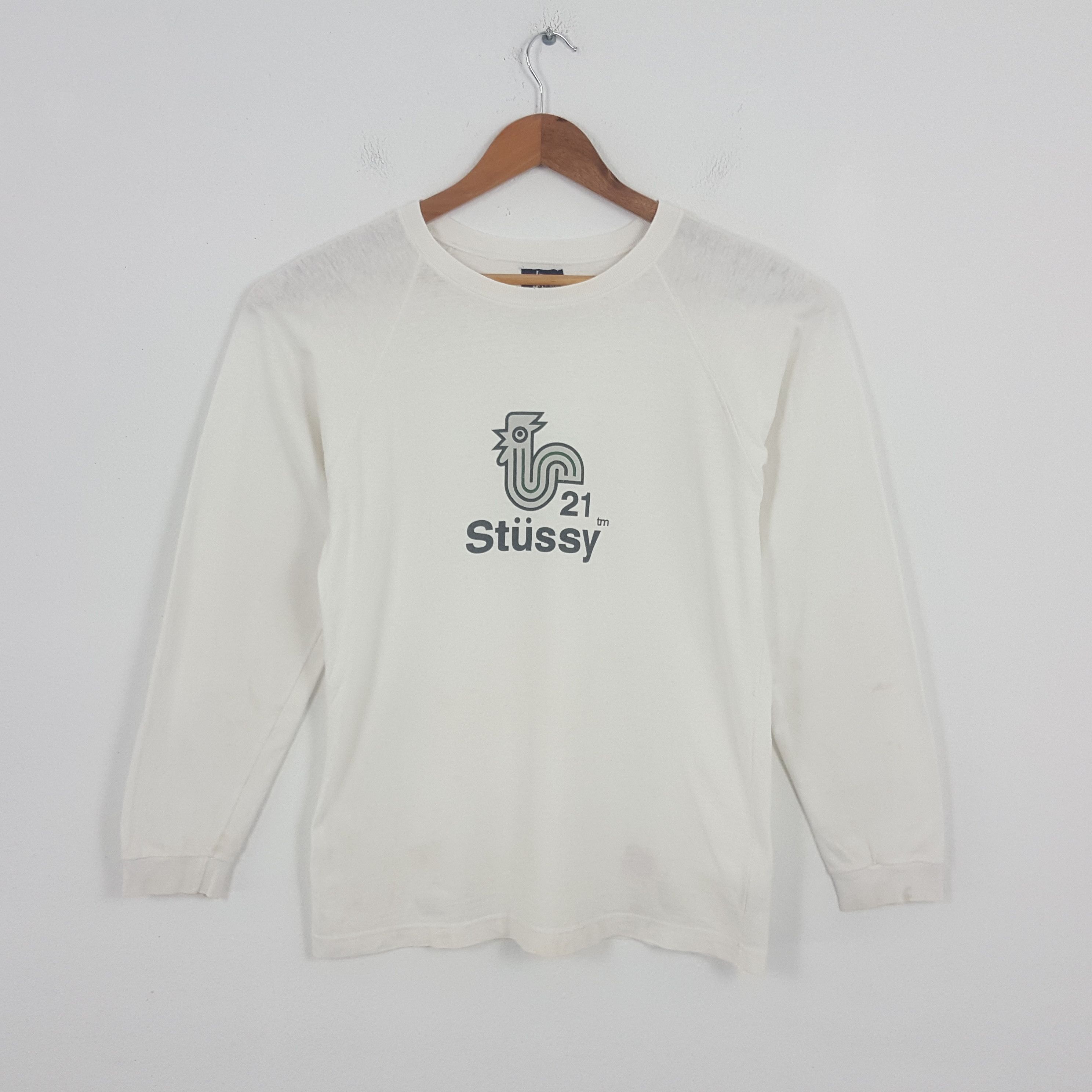 Stussy × Vintage Vintage STUSSY Streetwear Skateboard Style T-Shirt Size US M / EU 48-50 / 2 - 1 Thumbnail