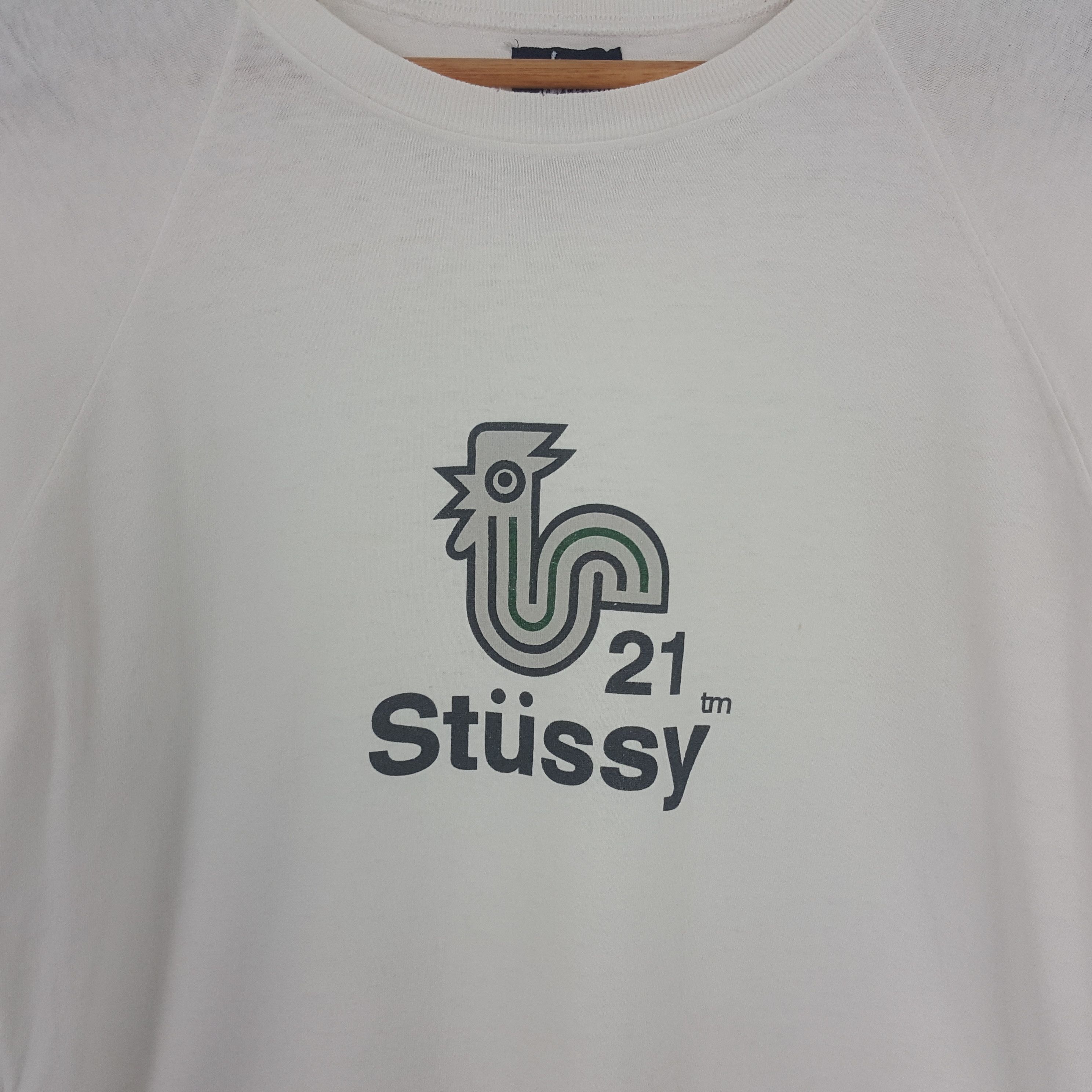 Stussy × Vintage Vintage STUSSY Streetwear Skateboard Style T-Shirt Size US M / EU 48-50 / 2 - 2 Thumbnail