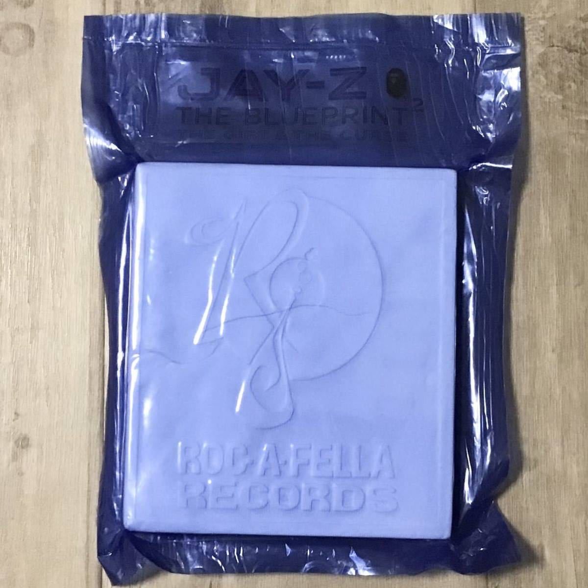 image of 2002 Jay-Z × Bape × Roc-A-Fella Records Compress T-Shirt Ape in White, Men's (Size Large)