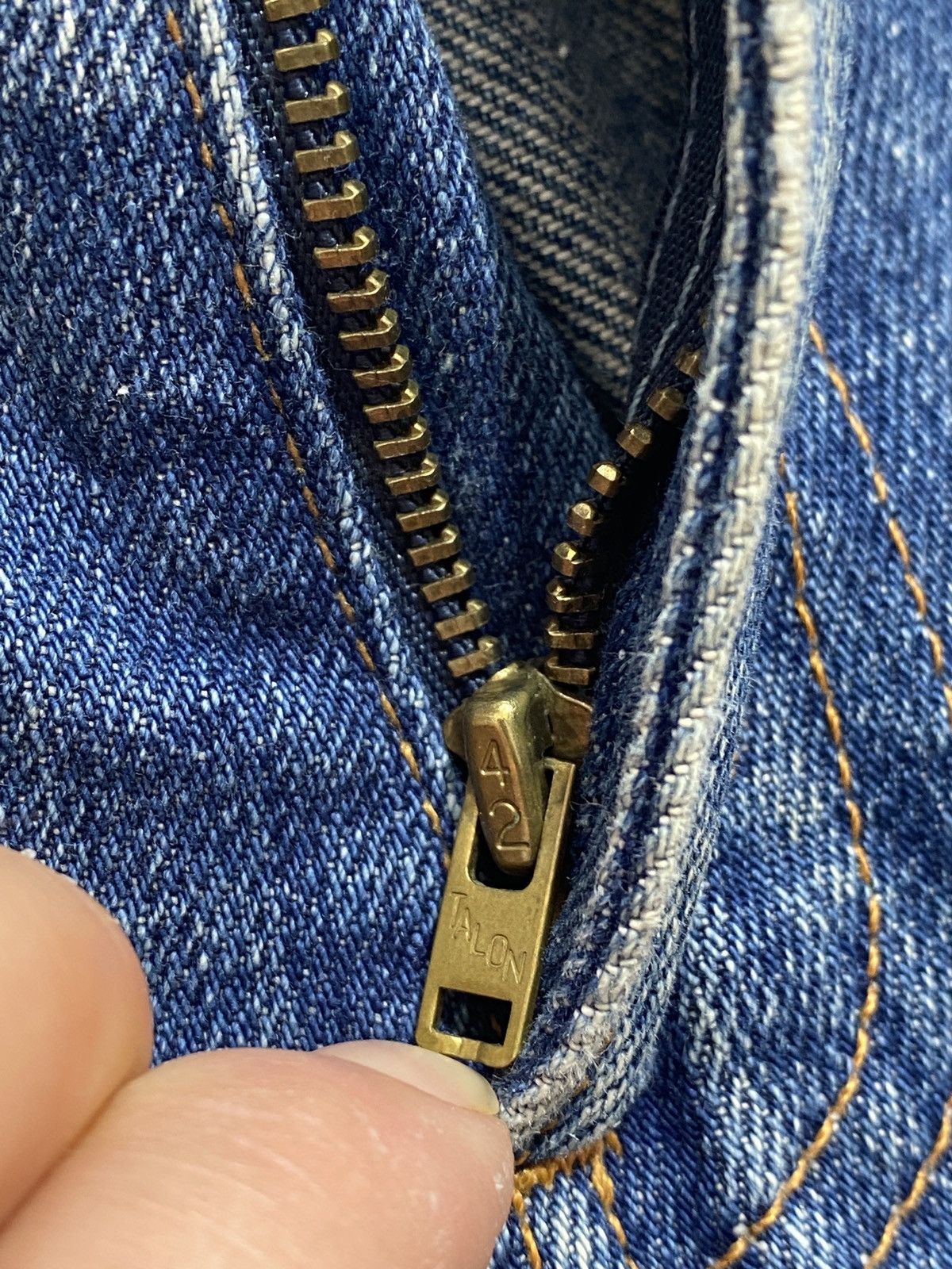 Levi's Vintage Clothing × Vintage LEVIS 606 orange tab big E made in Usa Size US 30 / EU 46 - 7 Thumbnail