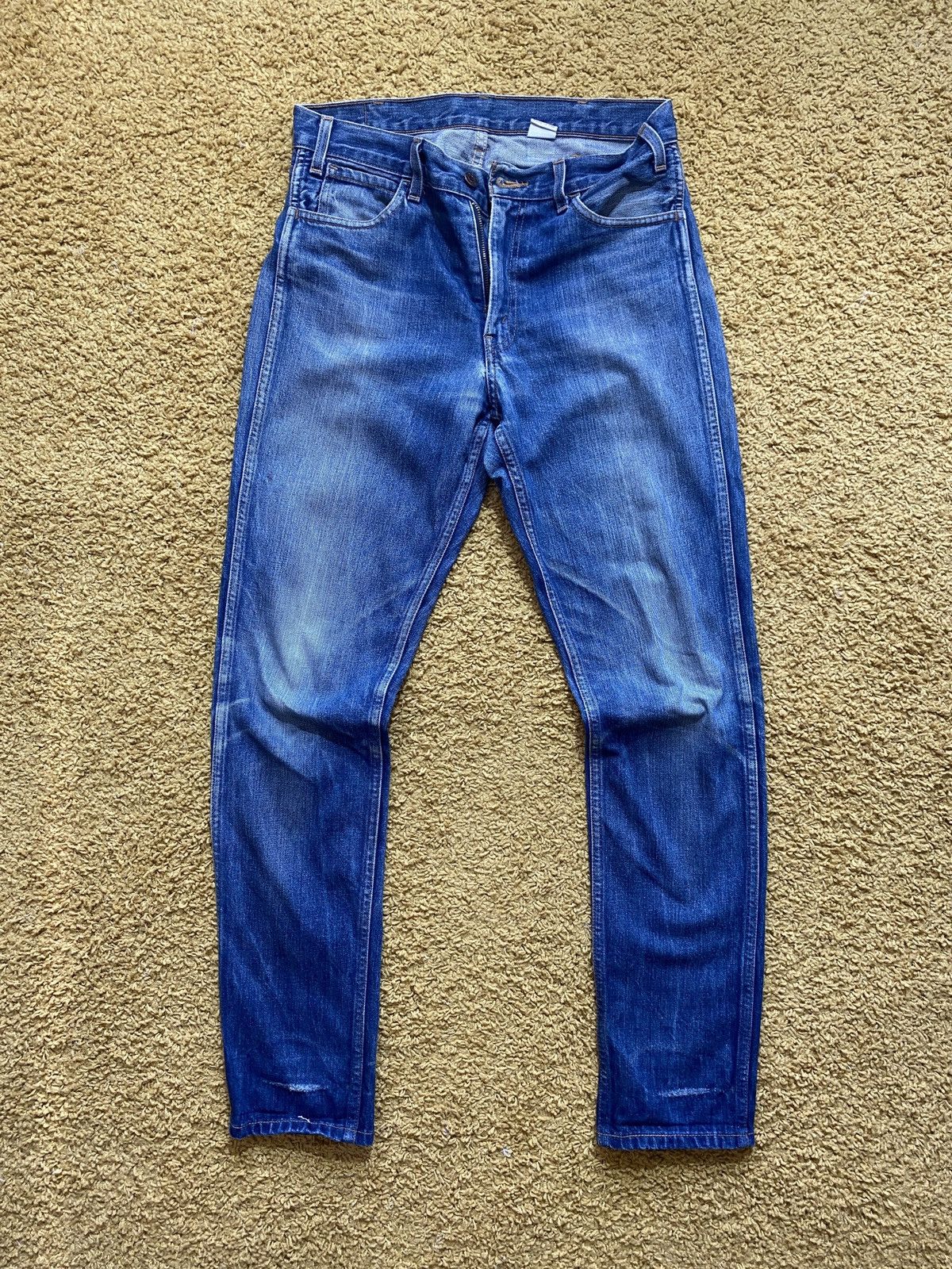 LEVIS 606 orange tab big E made in Usa