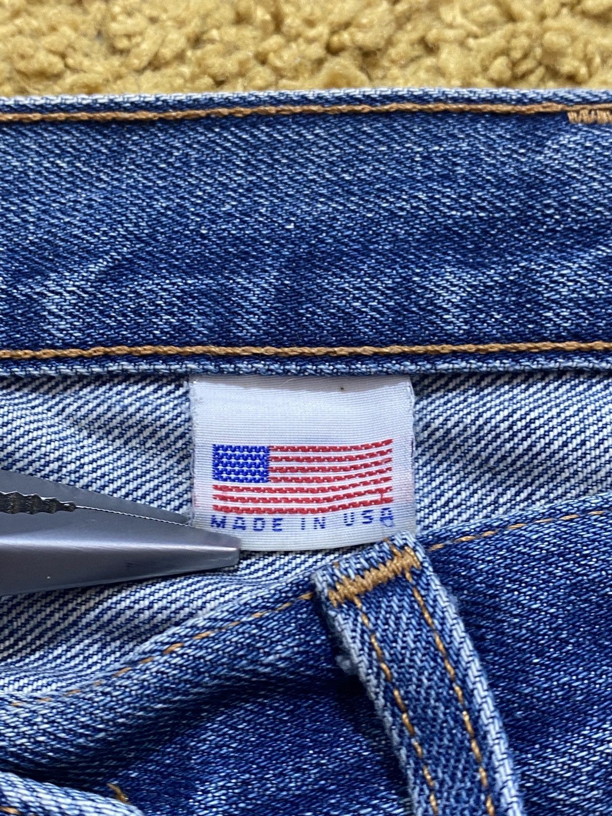 Levi's Vintage Clothing × Vintage LEVIS 606 orange tab big E made in Usa Size US 30 / EU 46 - 4 Thumbnail
