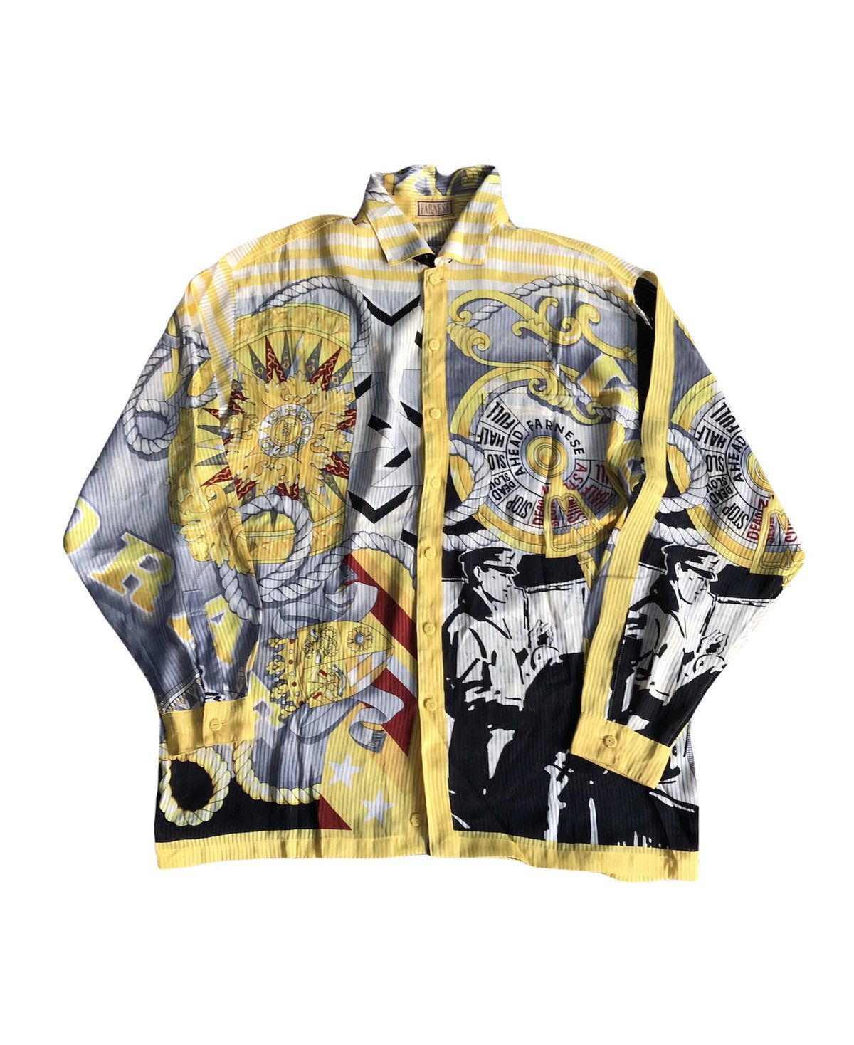 Japanese Brand Japanese brand farnese Abstract Silk shirt Multicolor Size US XL / EU 56 / 4 - 1 Thumbnail