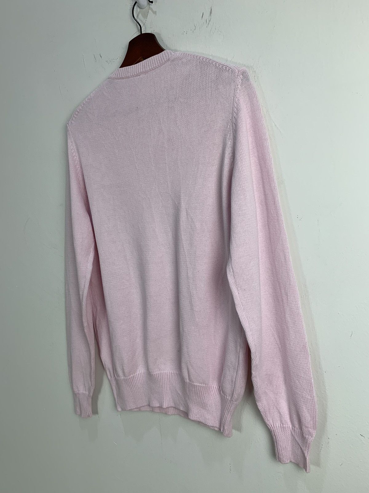 Japanese Brand × Uniqlo UNIQLO Vintage Plain Pink Crewneck Knitwear Sweater Jumper Size US M / EU 48-50 / 2 - 12 Thumbnail