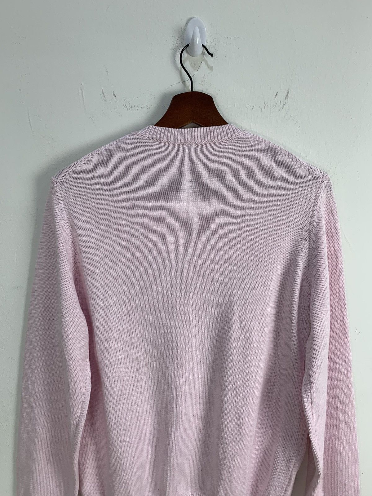 Japanese Brand × Uniqlo UNIQLO Vintage Plain Pink Crewneck Knitwear Sweater Jumper Size US M / EU 48-50 / 2 - 9 Thumbnail