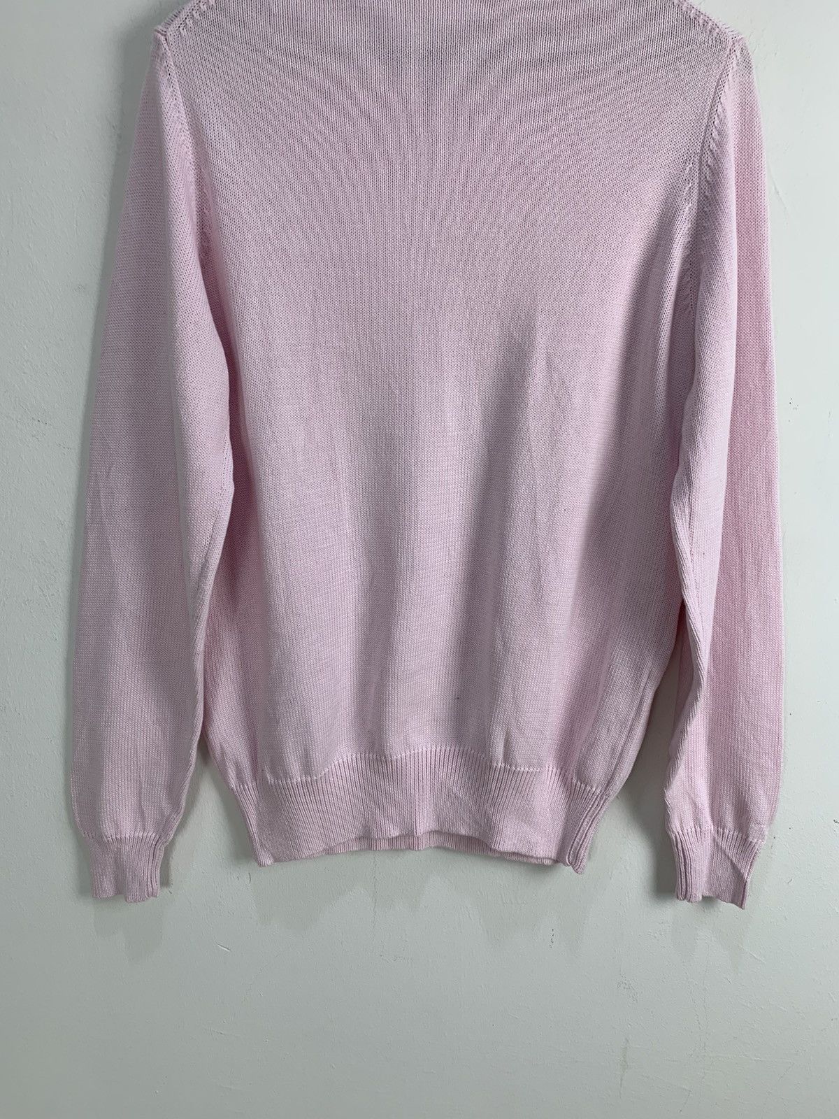 Japanese Brand × Uniqlo UNIQLO Vintage Plain Pink Crewneck Knitwear Sweater Jumper Size US M / EU 48-50 / 2 - 10 Thumbnail