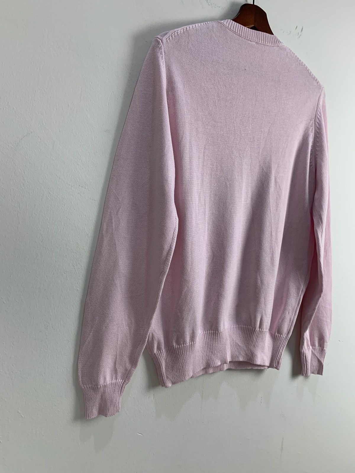 Japanese Brand × Uniqlo UNIQLO Vintage Plain Pink Crewneck Knitwear Sweater Jumper Size US M / EU 48-50 / 2 - 11 Thumbnail