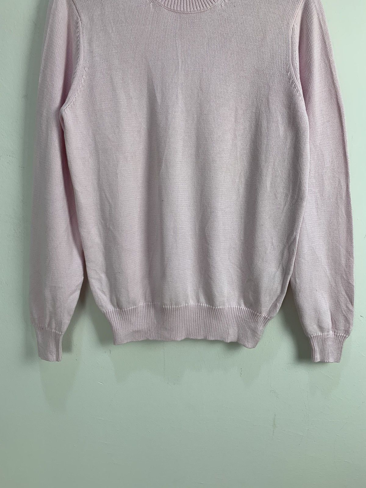 Japanese Brand × Uniqlo UNIQLO Vintage Plain Pink Crewneck Knitwear Sweater Jumper Size US M / EU 48-50 / 2 - 4 Thumbnail