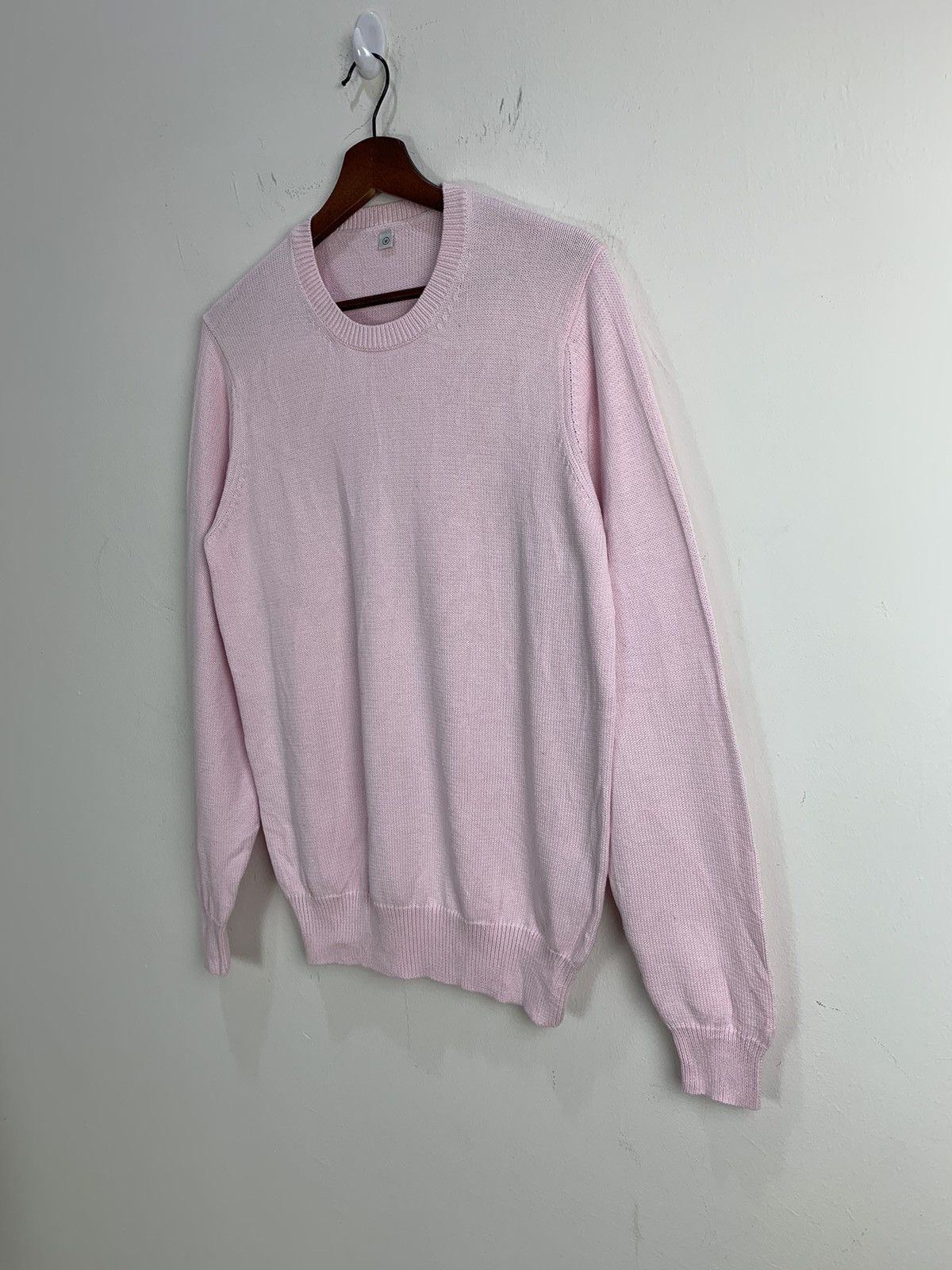 Japanese Brand × Uniqlo UNIQLO Vintage Plain Pink Crewneck Knitwear Sweater Jumper Size US M / EU 48-50 / 2 - 6 Thumbnail