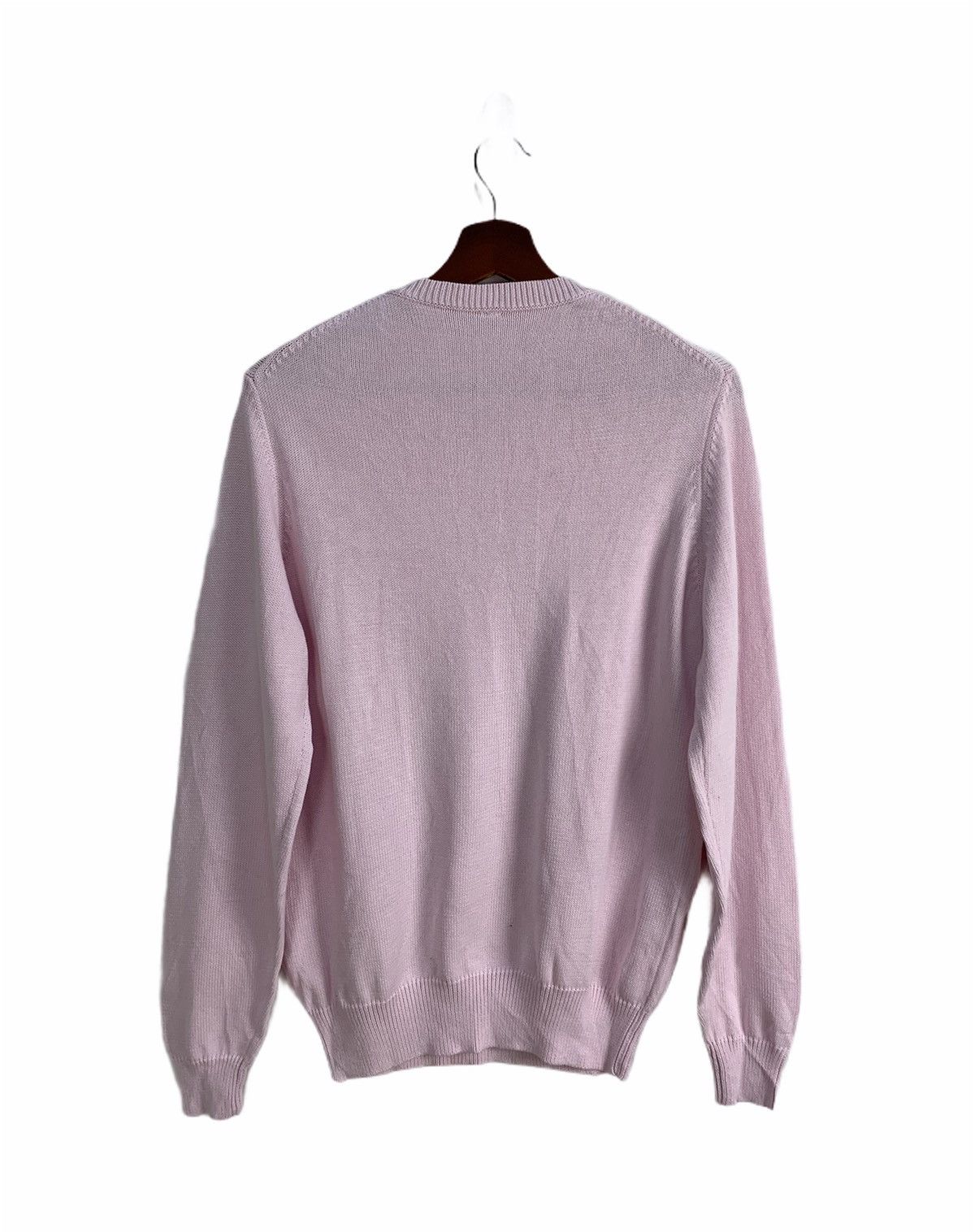 Japanese Brand × Uniqlo UNIQLO Vintage Plain Pink Crewneck Knitwear Sweater Jumper Size US M / EU 48-50 / 2 - 2 Thumbnail