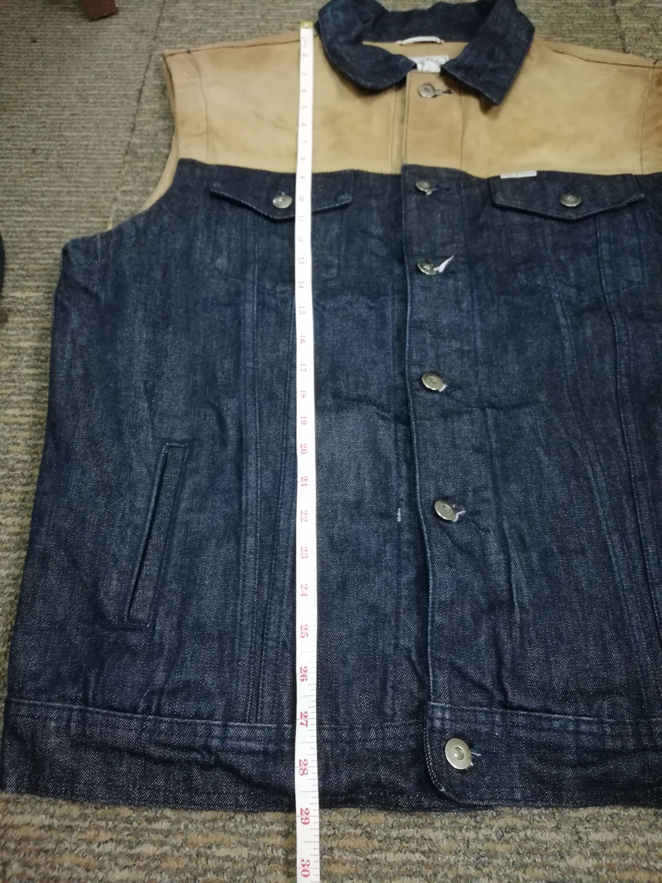 Handmade × Iron & Resin Iron And resin Freedom Rider Vest denim USA Size US XXL / EU 58 / 5 - 6 Thumbnail