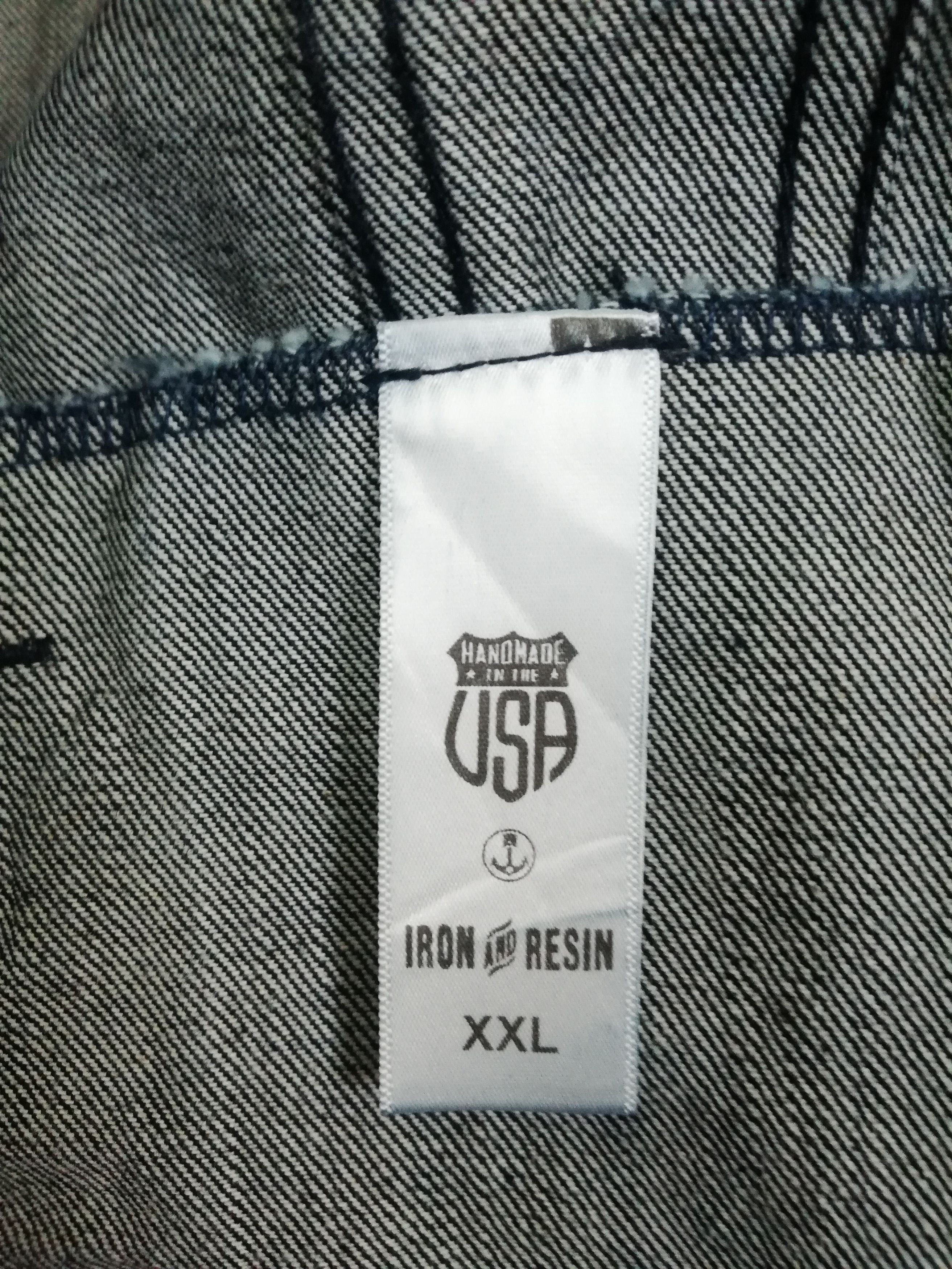 Handmade × Iron & Resin Iron And resin Freedom Rider Vest denim USA Size US XXL / EU 58 / 5 - 5 Thumbnail