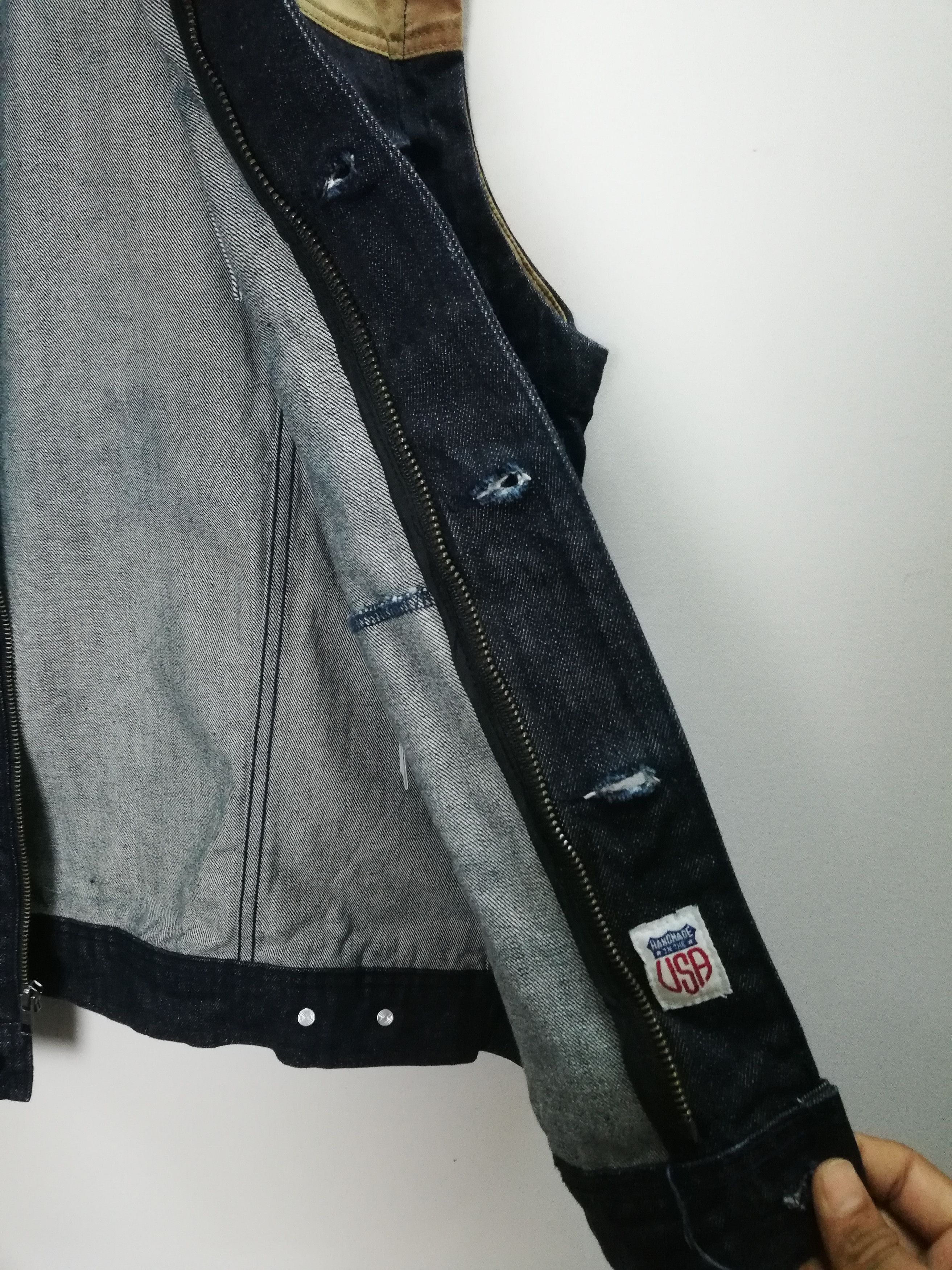 Handmade × Iron & Resin Iron And resin Freedom Rider Vest denim USA Size US XXL / EU 58 / 5 - 8 Thumbnail