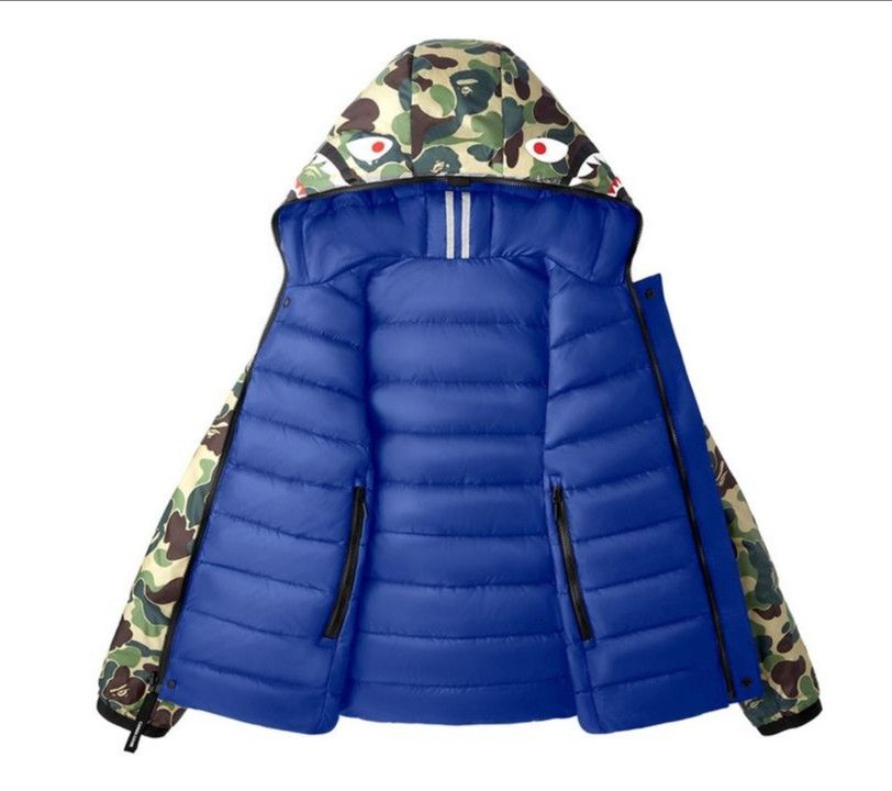 Bape × Canada Goose Bape Concepts ABC Camo Crofton Shark Hoodie Men Size US XL / EU 56 / 4 - 2 Thumbnail