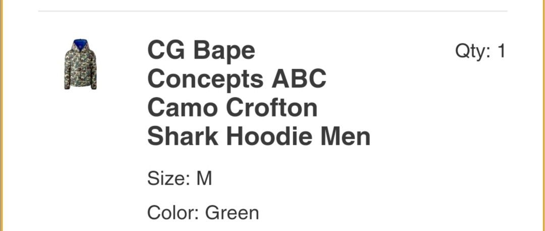 Bape × Canada Goose Bape Concepts ABC Camo Crofton Shark Hoodie Men Size US XL / EU 56 / 4 - 4 Thumbnail
